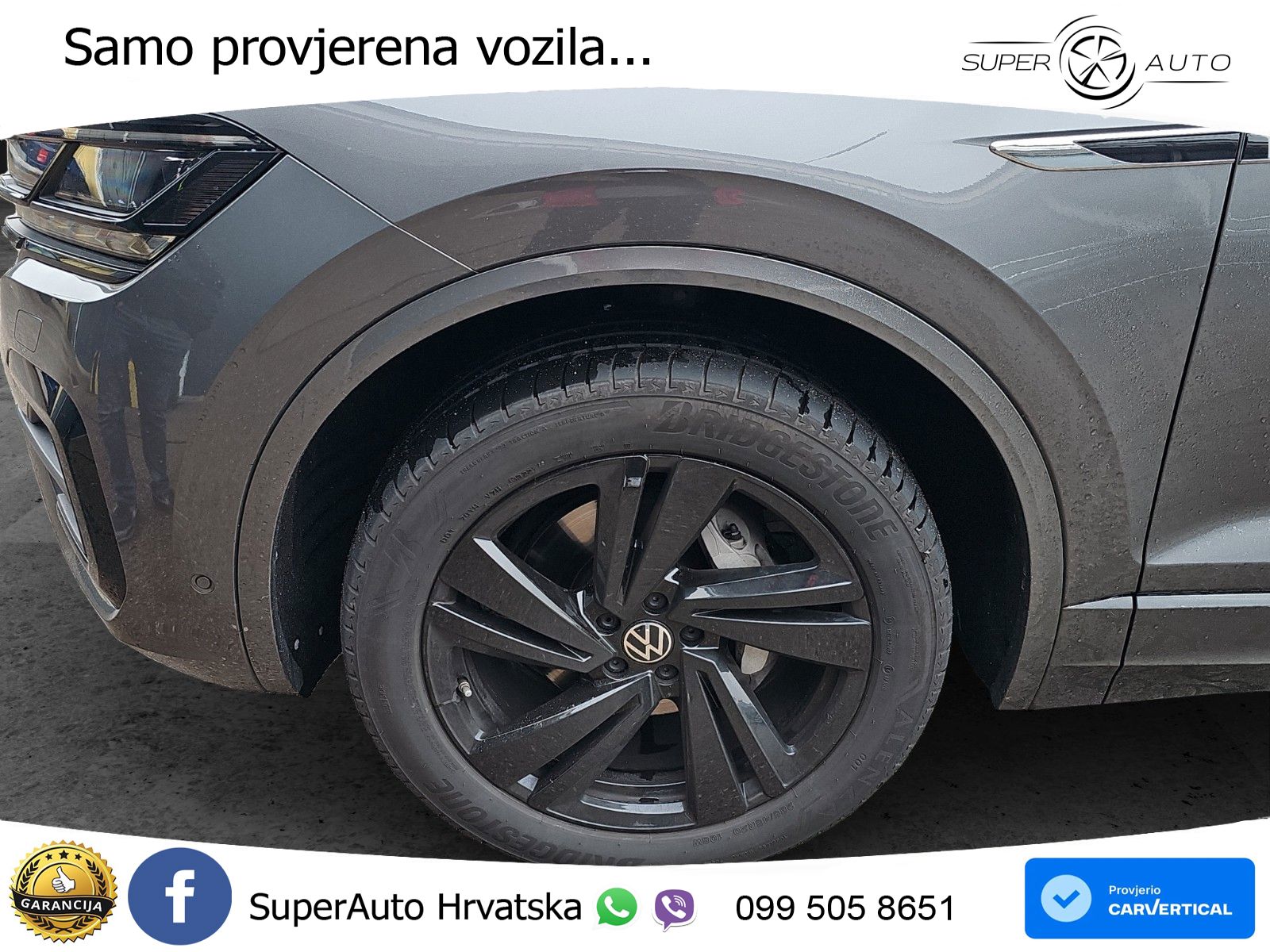 Volkswagen Touareg 3.0 V6 TDI (286 KS) 4MOTION Tiptronic R-Line ZRAČNI+ACC+GR SJED+KAM+PANO