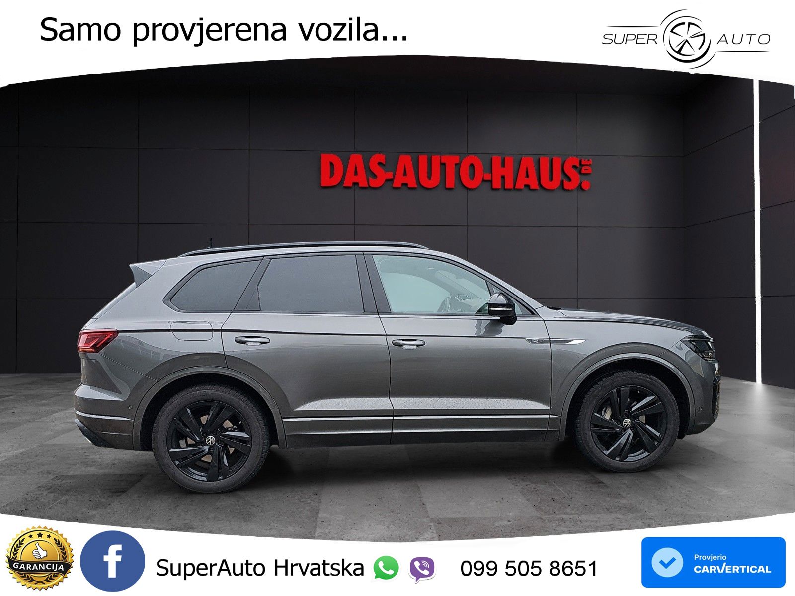 Volkswagen Touareg 3.0 V6 TDI (286 KS) 4MOTION Tiptronic R-Line ZRAČNI+ACC+GR SJED+KAM+PANO