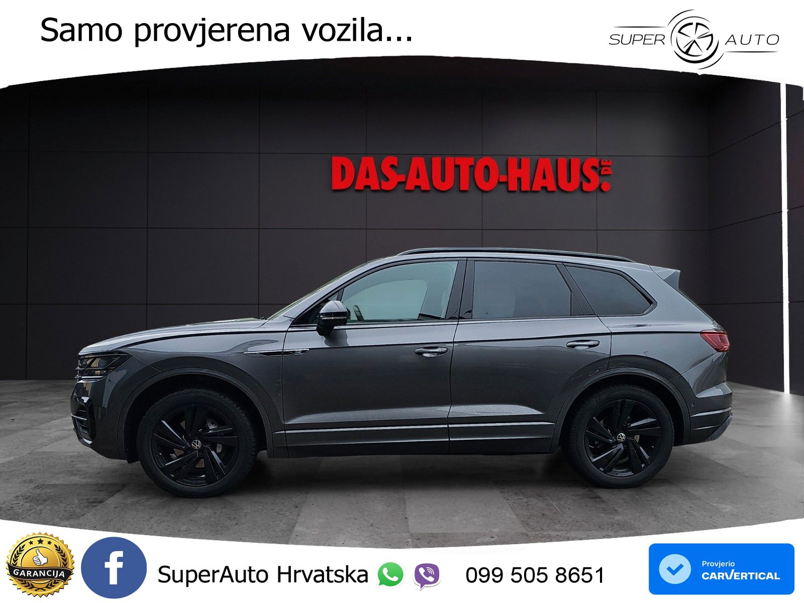Volkswagen Touareg 3.0 V6 TDI (286 KS) 4MOTION Tiptronic R-Line ZRAČNI+ACC+GR SJED+KAM+PANO