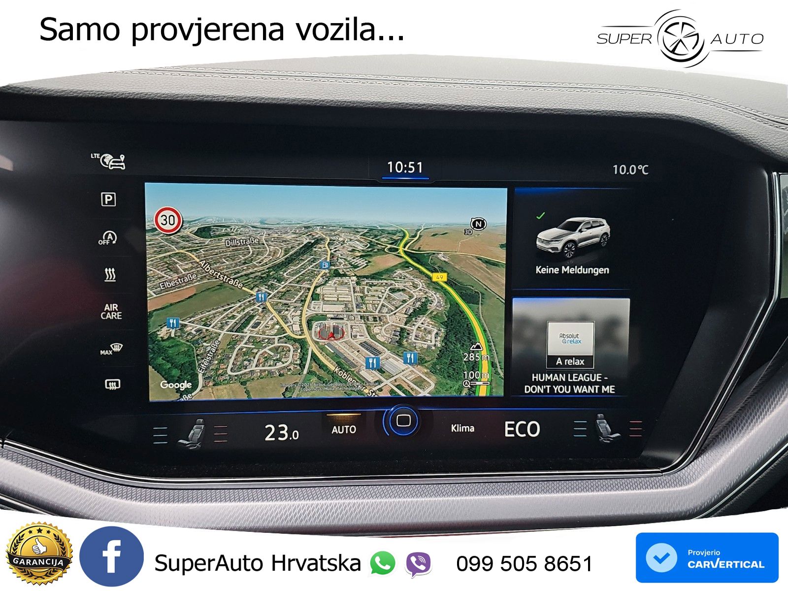 Volkswagen Touareg 3.0 V6 TDI (286 KS) 4MOTION Tiptronic R-Line ZRAČNI+ACC+GR SJED+KAM+PANO