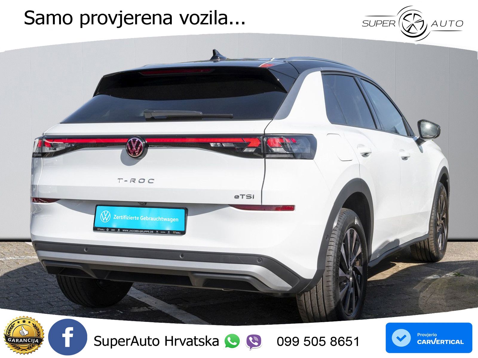 Volkswagen T-Roc II 1.5 eTSI (116 KS)  DSG LED+GR SJED+ACC