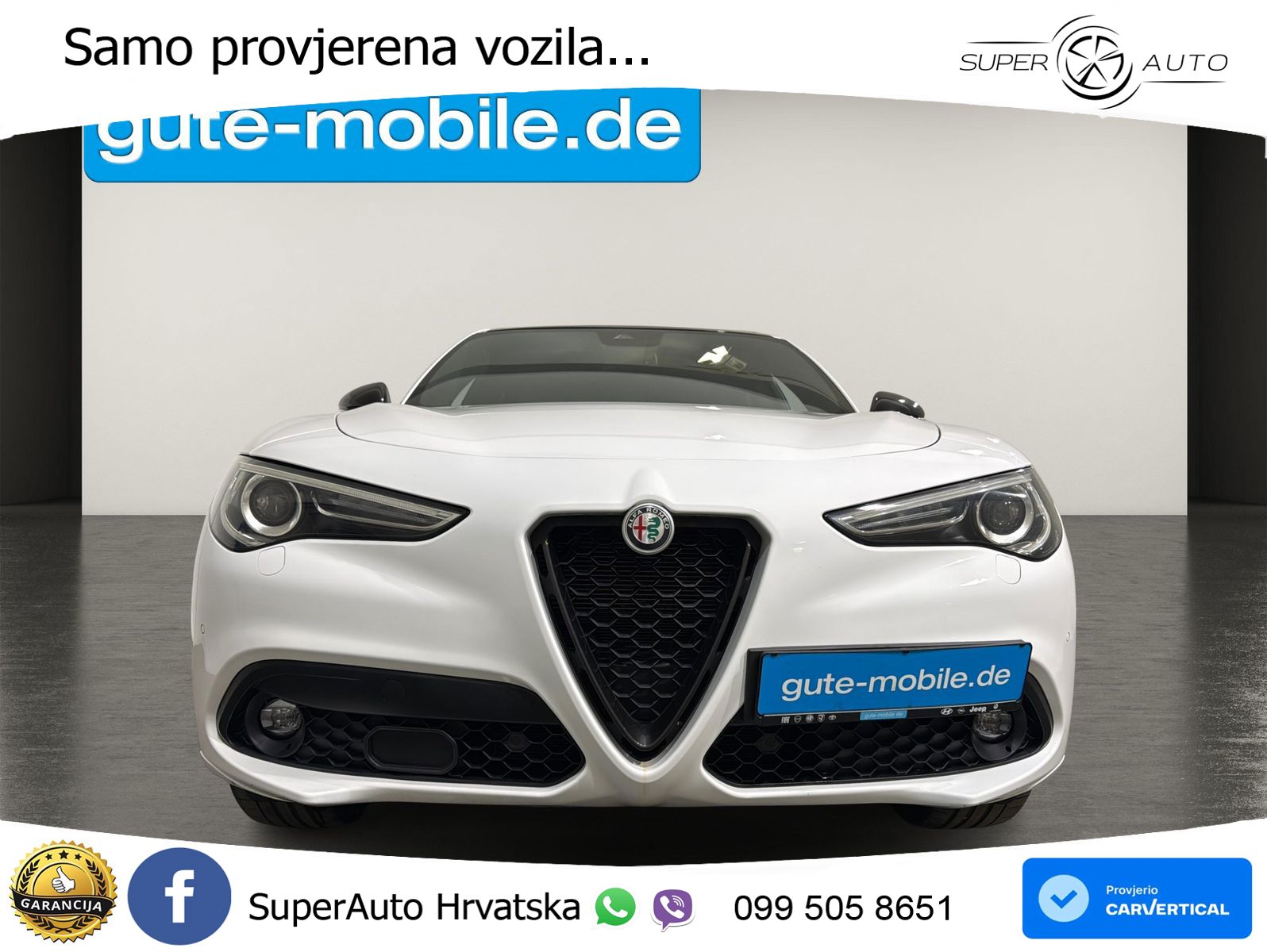 Alfa Romeo Stelvio 2.2 MultiJet II (210 KS) Q4 Automatic LED+GR SJED+ACC