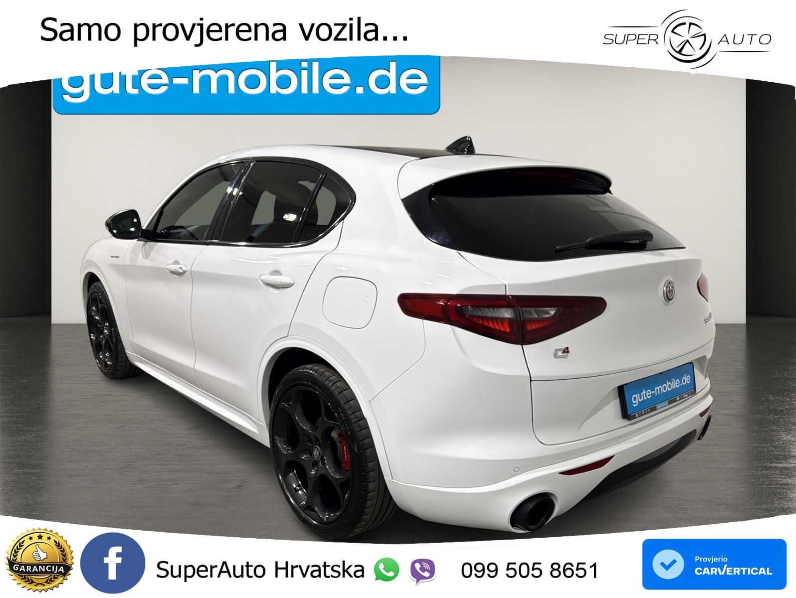 Alfa Romeo Stelvio 2.2 MultiJet II (210 KS) Q4 Automatic LED+GR SJED+ACC
