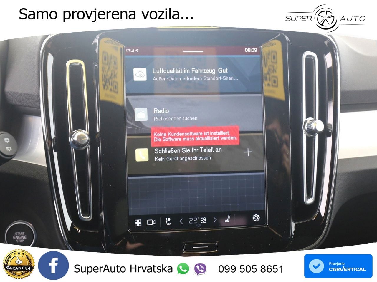 Volvo XC40 2.0 B3 163 KS Automatic LED+GR SJED+ACC