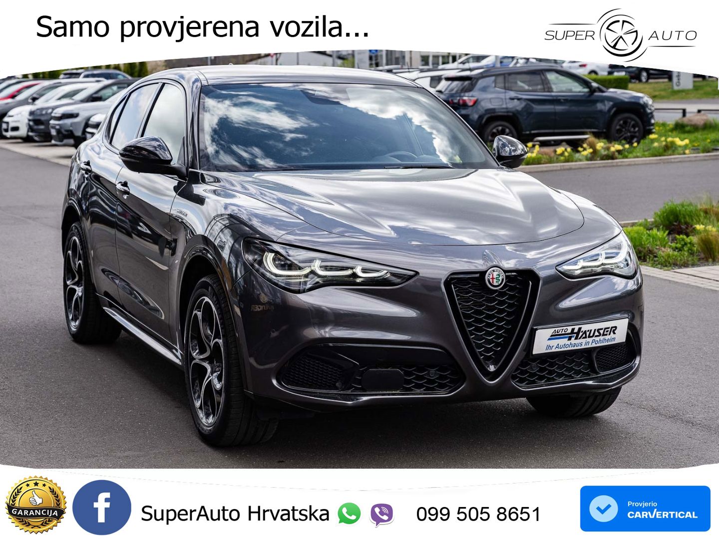 Alfa Romeo Stelvio 2.2 MultiJet II (210 KS) Q4 Automatic LED+GR SJED+ACC
