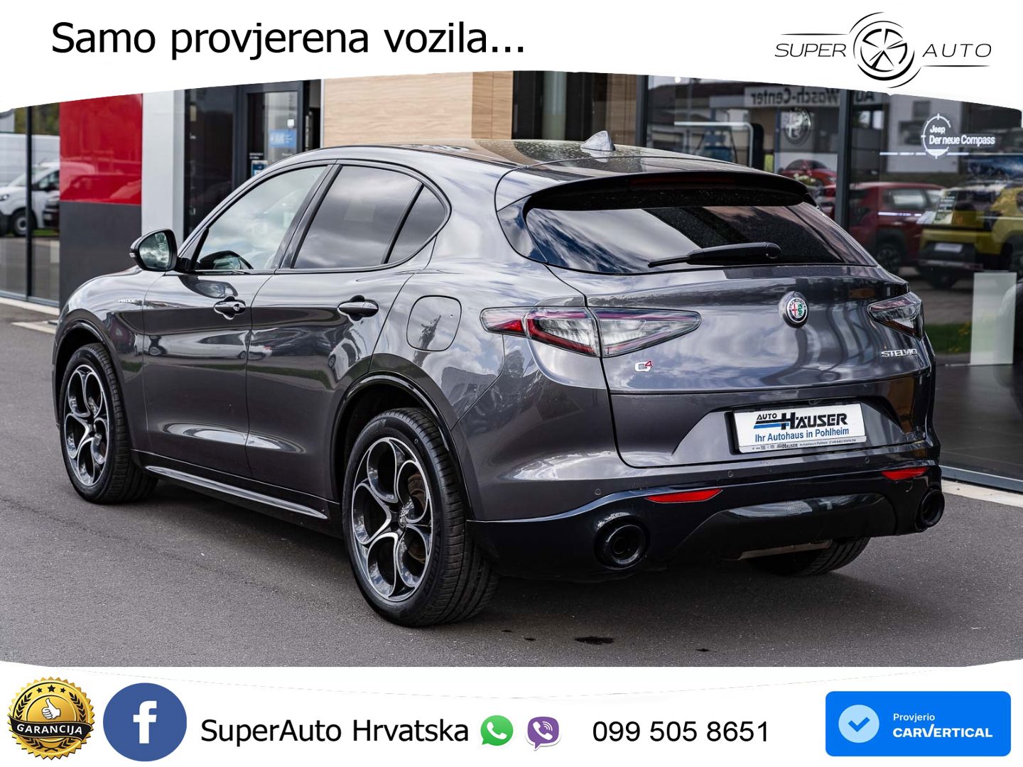 Alfa Romeo Stelvio 2.2 MultiJet II (210 KS) Q4 Automatic LED+GR SJED+ACC