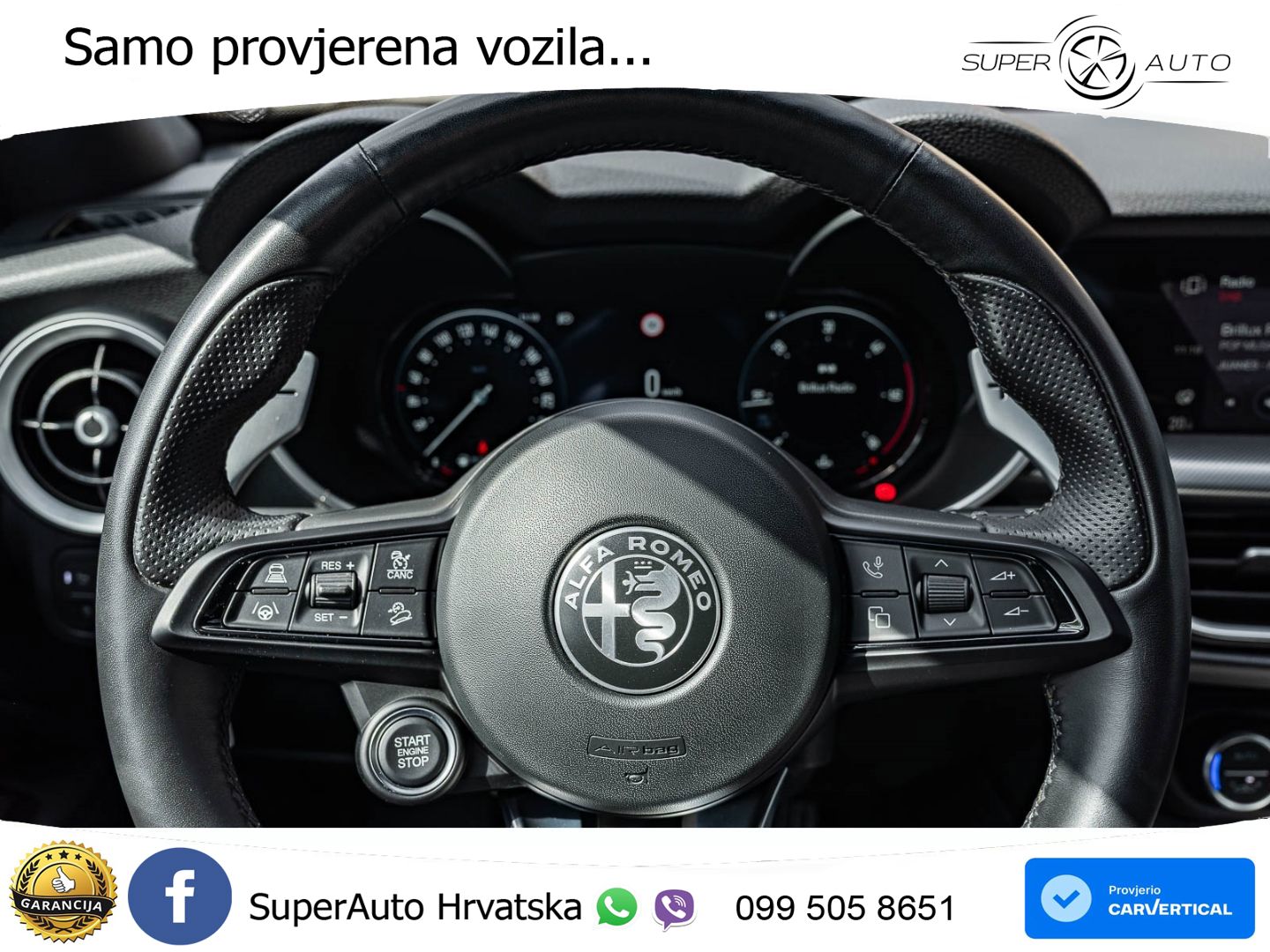 Alfa Romeo Stelvio 2.2 MultiJet II (210 KS) Q4 Automatic LED+GR SJED+ACC