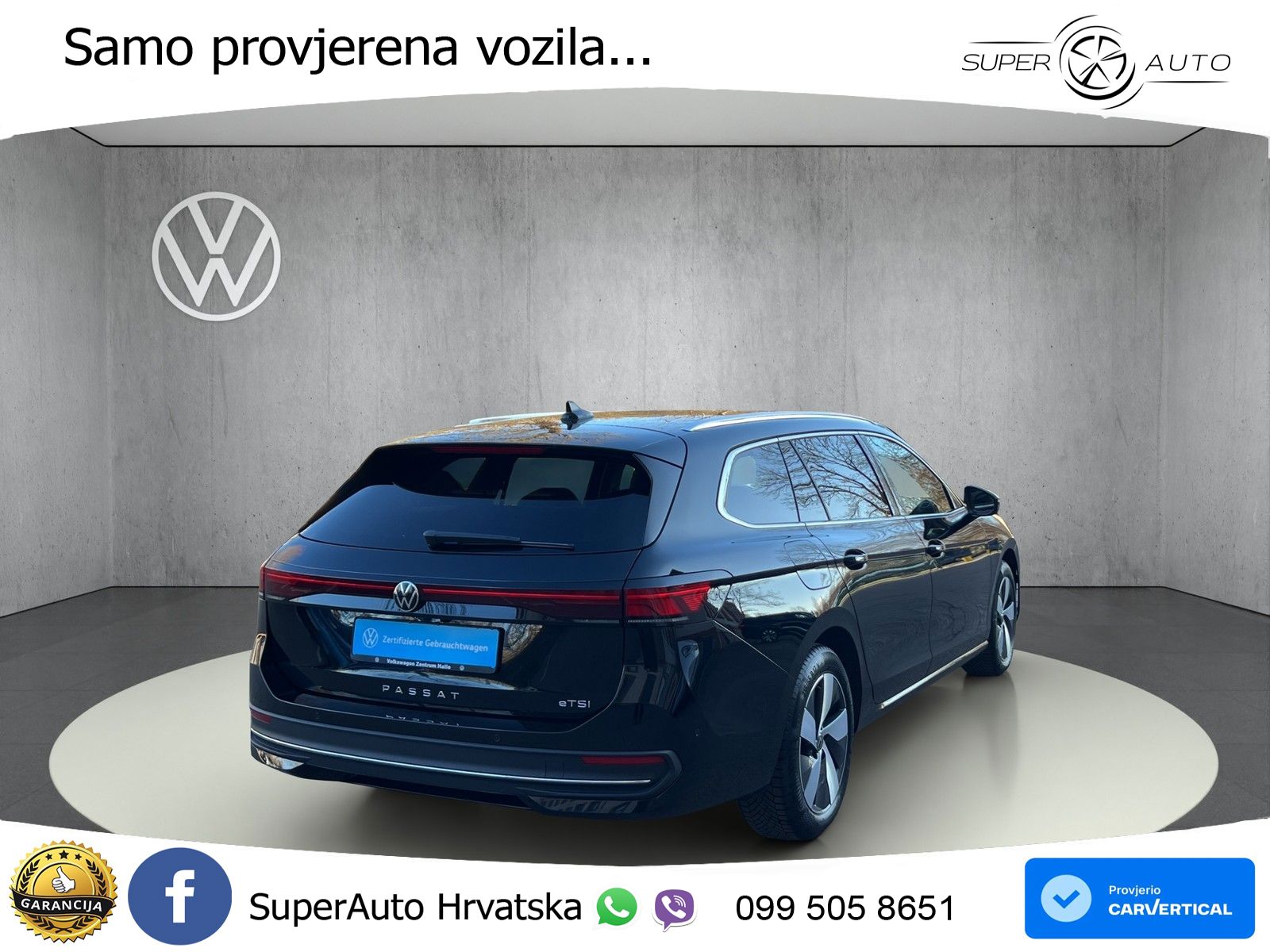 Volkswagen Passat Variant 1.5 eTSI (150 KS) DSG Business LED+GR SJED+ACC