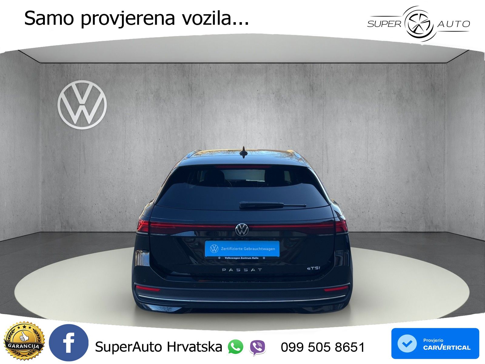 Volkswagen Passat Variant 1.5 eTSI (150 KS) DSG Business LED+GR SJED+ACC