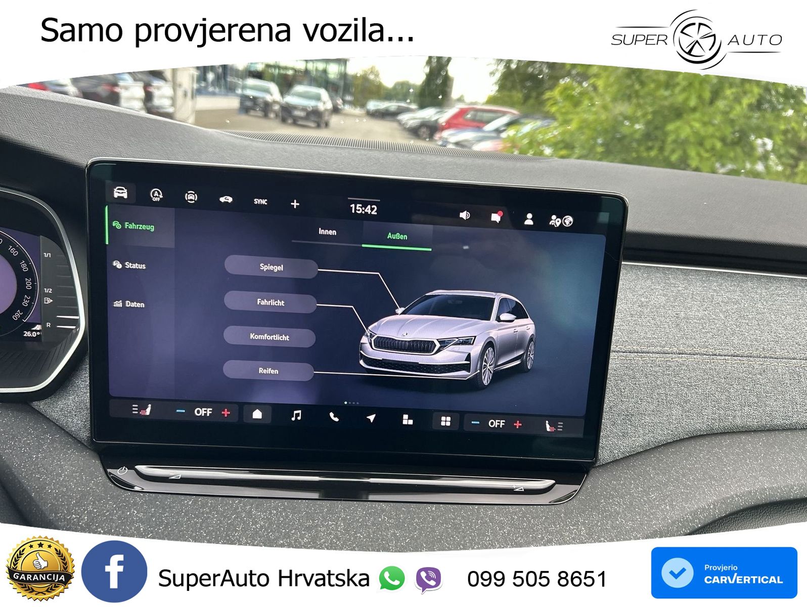 Škoda Octavia Combi 2.0 TDI (150 KS) DSG LED+GR SJED+ACC