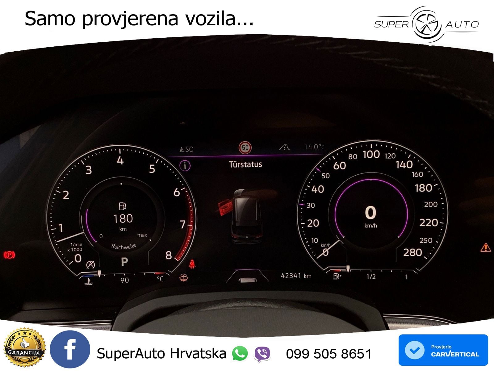 Volkswagen Touareg 3.0 V6 TSI (340 KS) 4MOTION Tiptronic R-Line  ZRAČNI+ACC+GR SJED+KAM+PANO