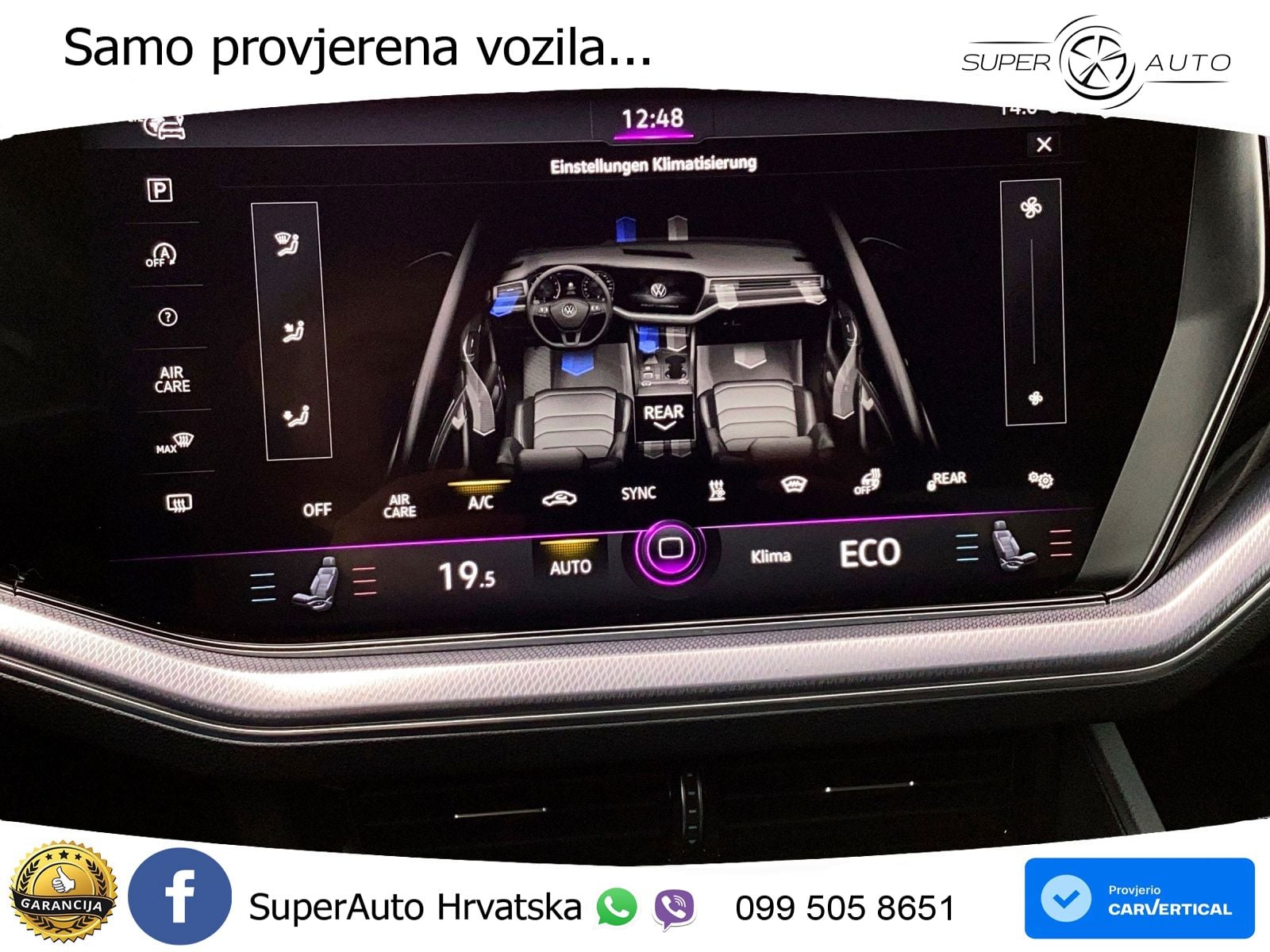 Volkswagen Touareg 3.0 V6 TSI (340 KS) 4MOTION Tiptronic R-Line  ZRAČNI+ACC+GR SJED+KAM+PANO