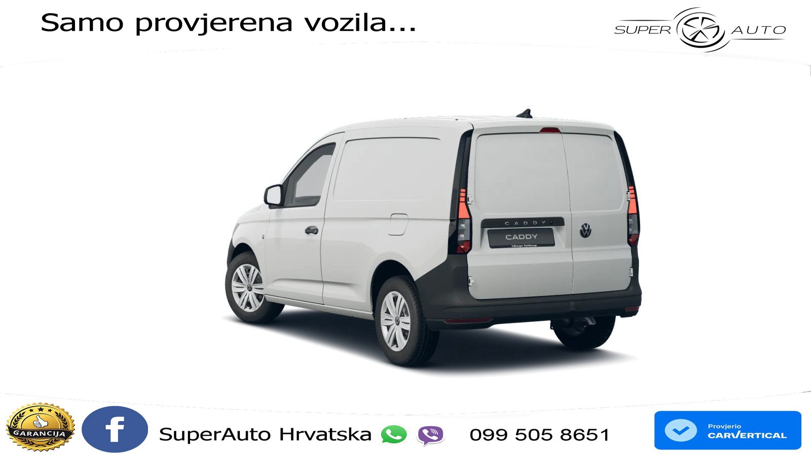 Volkswagen Caddy Cargo 2,0 l TDI 75 kW 6-Gang kurzer RS 102 KS