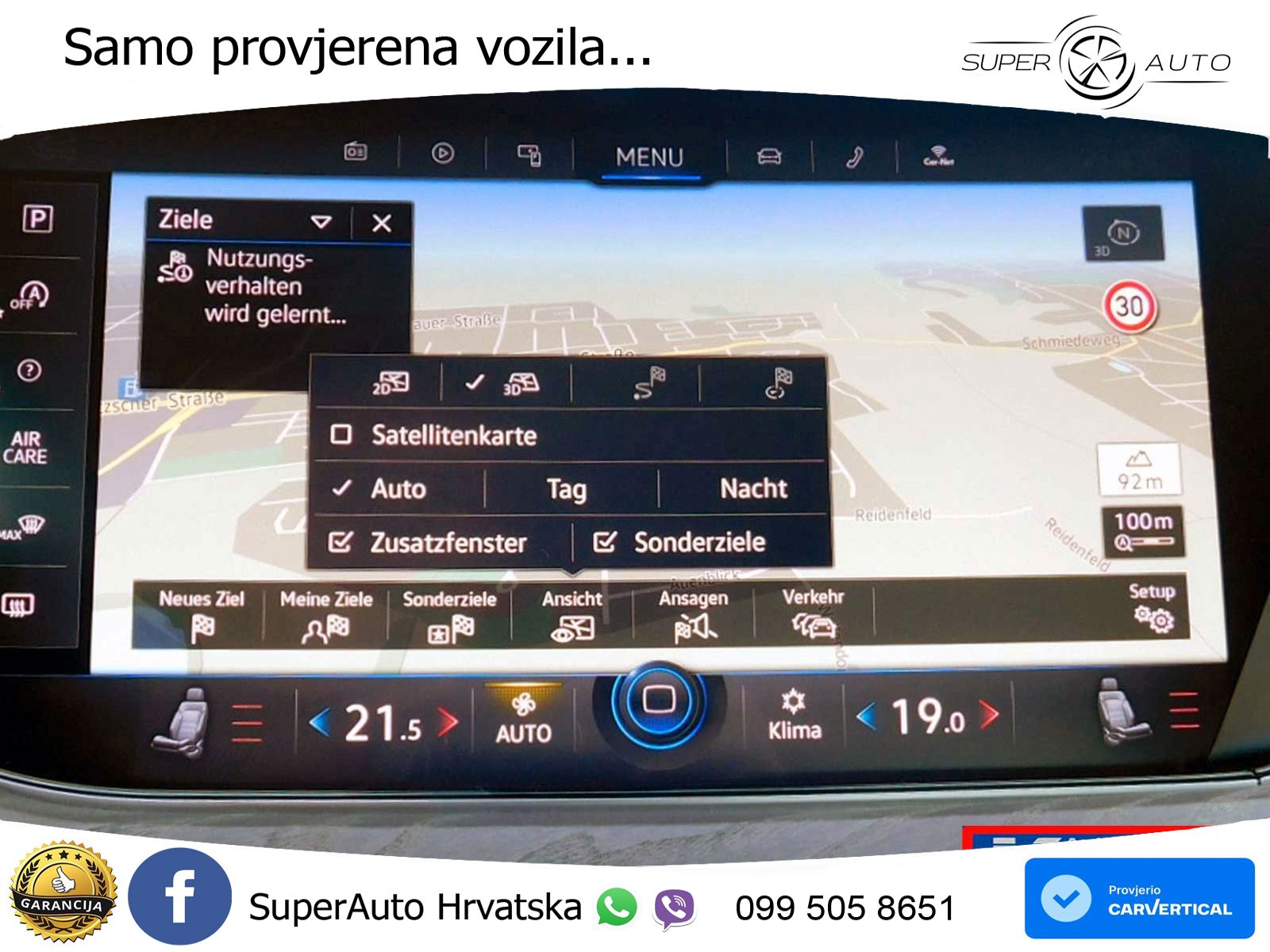 Volkswagen Touareg 3.0 V6 TDI (286 KS) 4MOTION Tiptronic R-Line ZRAČNI+ACC+4xGR SJED+KAM