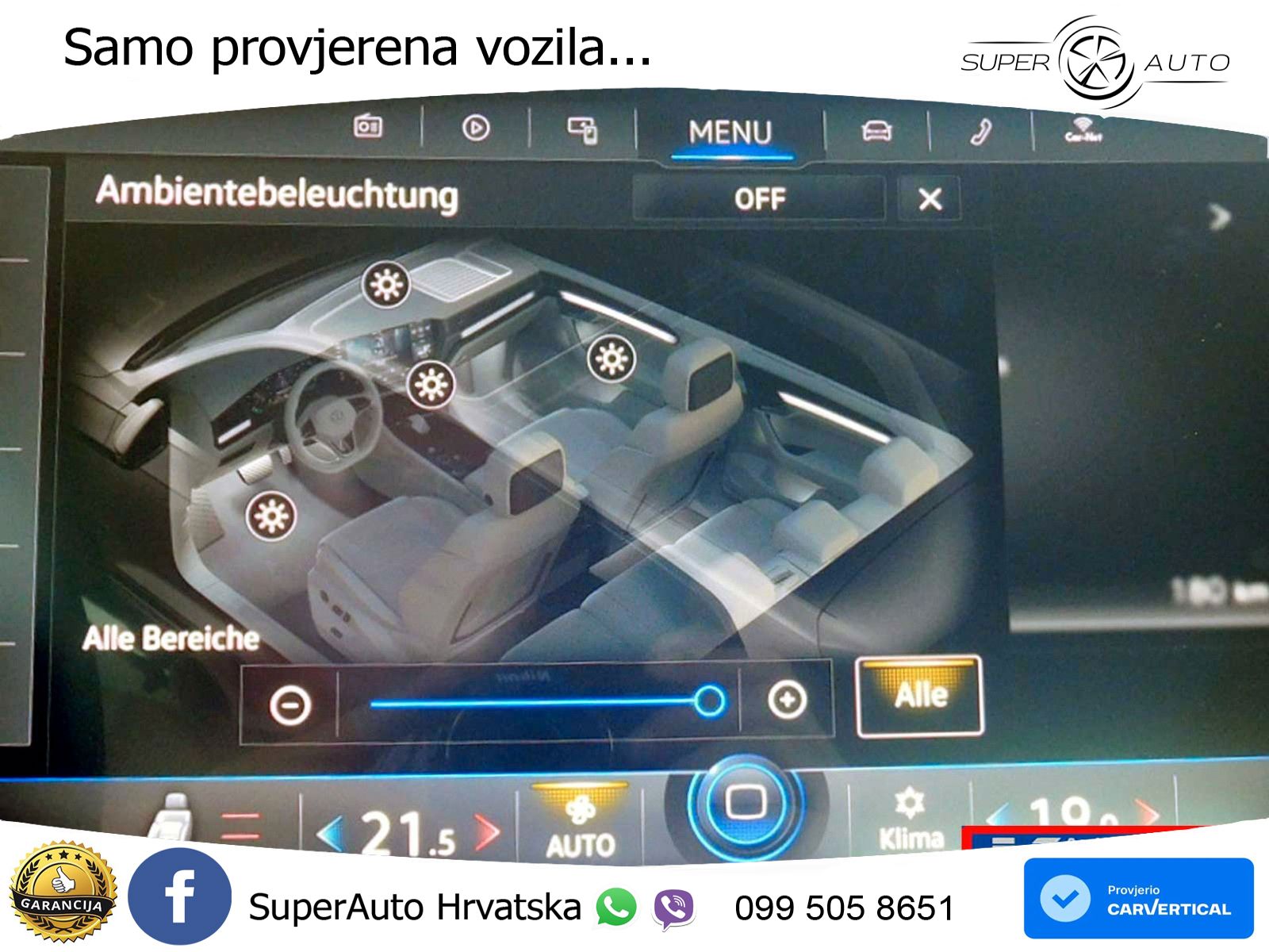 Volkswagen Touareg 3.0 V6 TDI (286 KS) 4MOTION Tiptronic R-Line ZRAČNI+ACC+4xGR SJED+KAM