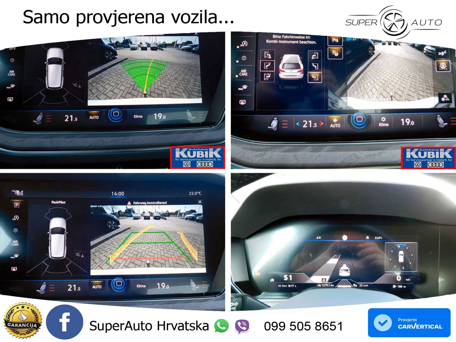 Volkswagen Touareg 3.0 V6 TDI (286 KS) 4MOTION Tiptronic R-Line ZRAČNI+ACC+4xGR SJED+KAM