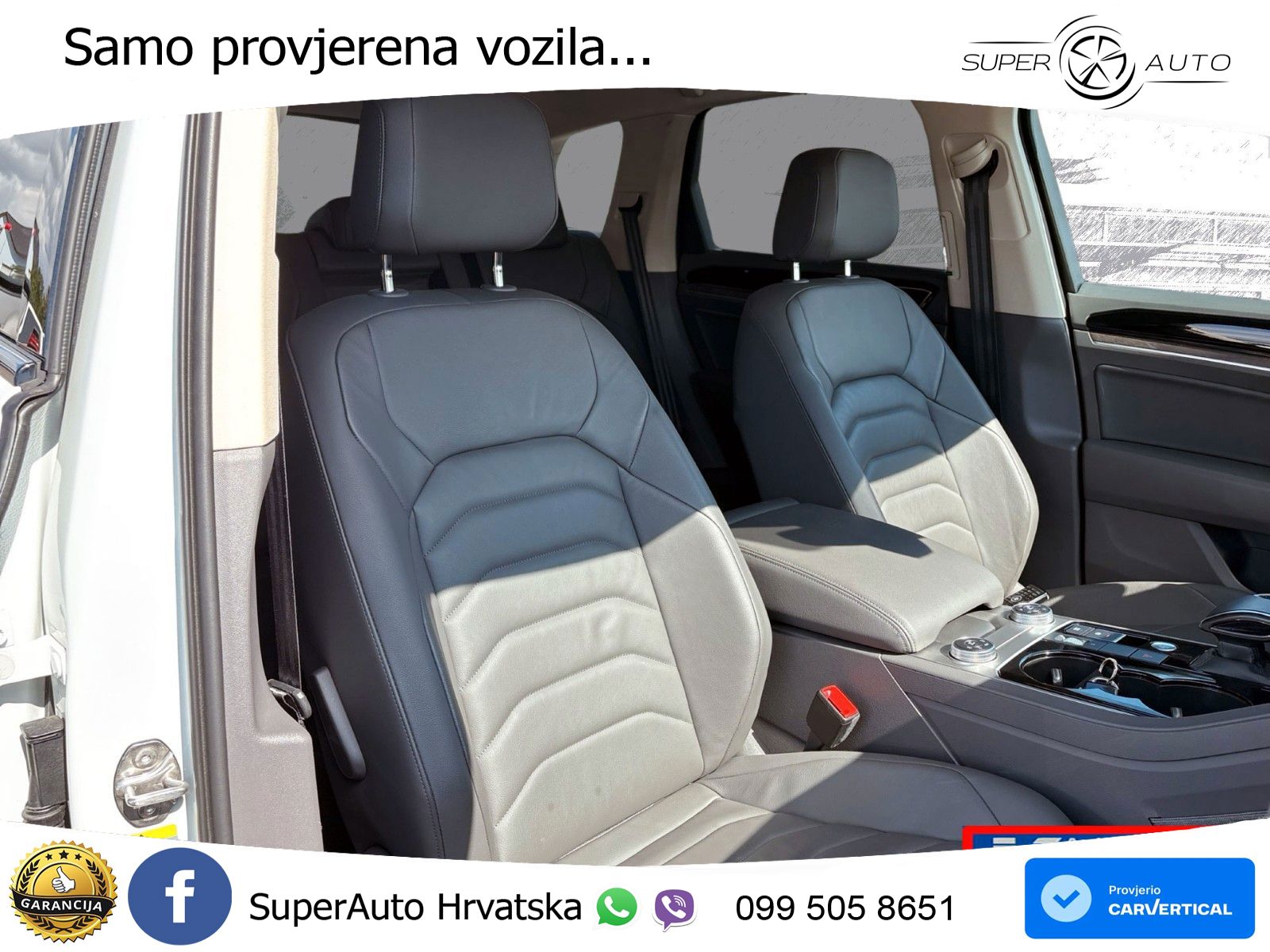 Volkswagen Touareg 3.0 V6 TDI (286 KS) 4MOTION Tiptronic R-Line ZRAČNI+ACC+4xGR SJED+KAM