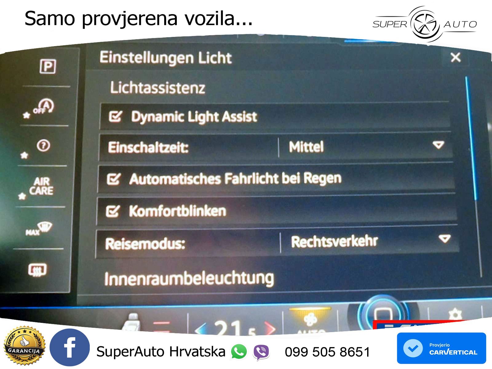 Volkswagen Touareg 3.0 V6 TDI (286 KS) 4MOTION Tiptronic R-Line ZRAČNI+ACC+4xGR SJED+KAM