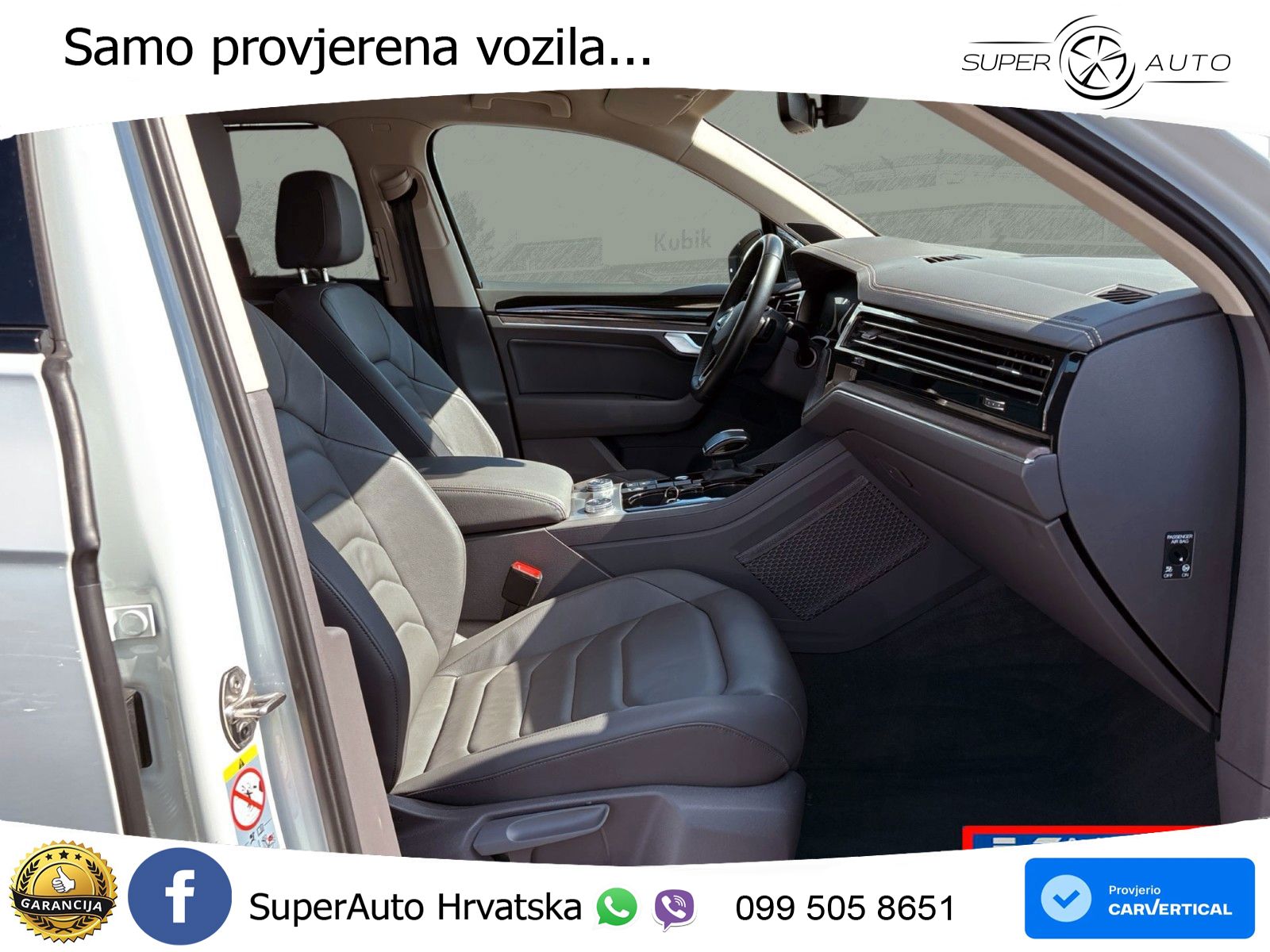 Volkswagen Touareg 3.0 V6 TDI (286 KS) 4MOTION Tiptronic R-Line ZRAČNI+ACC+4xGR SJED+KAM