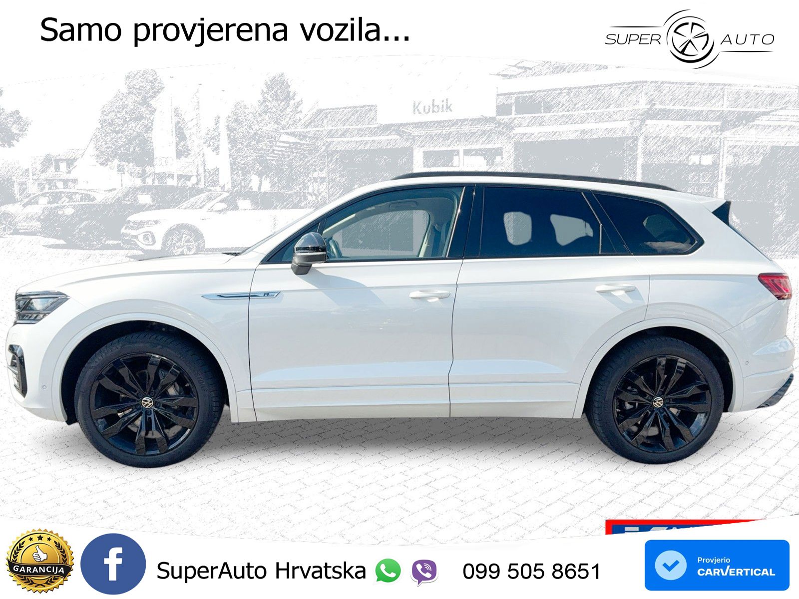 Volkswagen Touareg 3.0 V6 TDI (286 KS) 4MOTION Tiptronic R-Line ZRAČNI+ACC+4xGR SJED+KAM