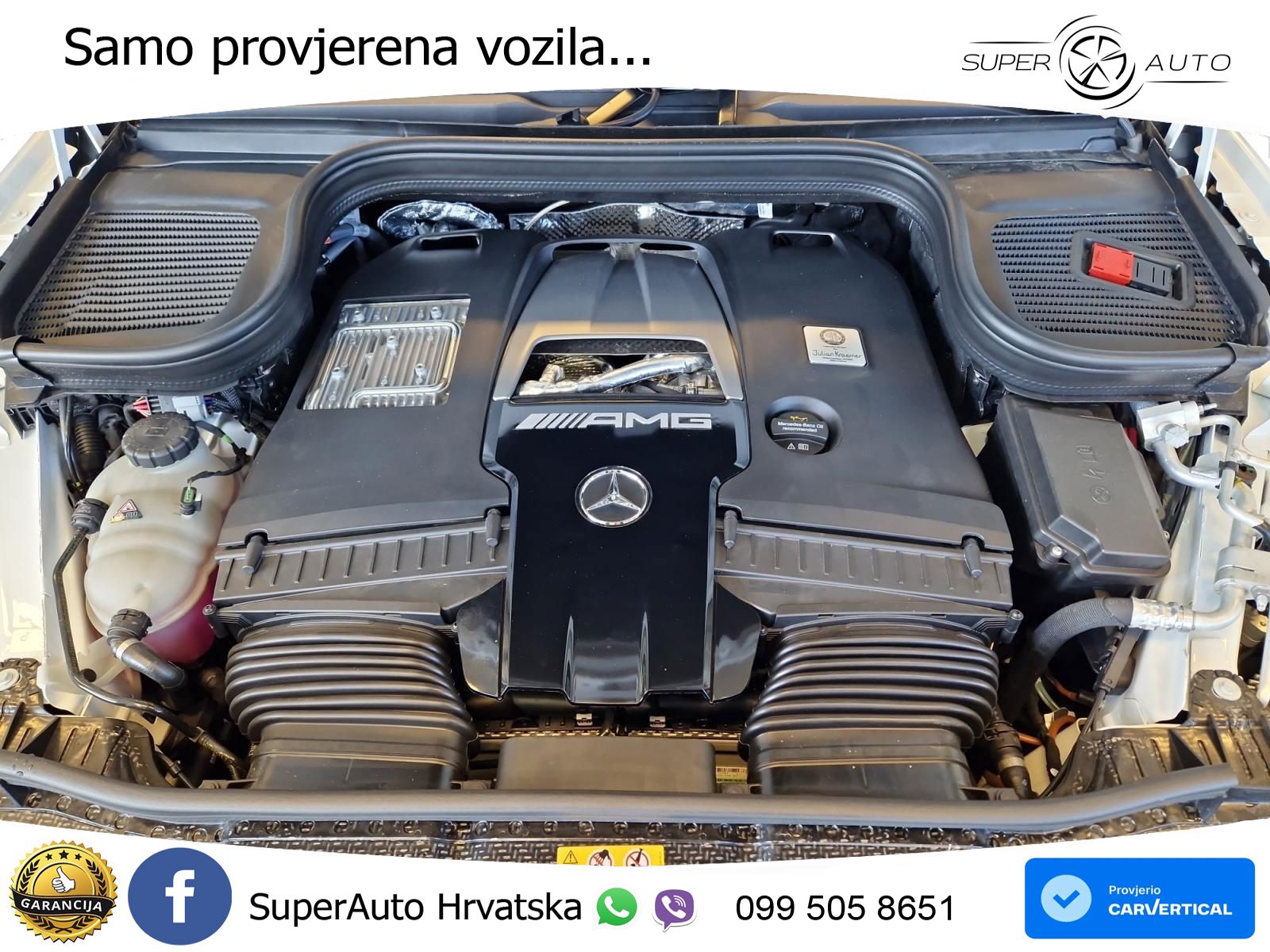 Mercedes-Benz GLS AMG GLS 63 V8 EQ Boost 4MATIC+ AMG SPEEDSHIFT TCT 9G ACC+HEAD+4xGR SJED+360+PANO