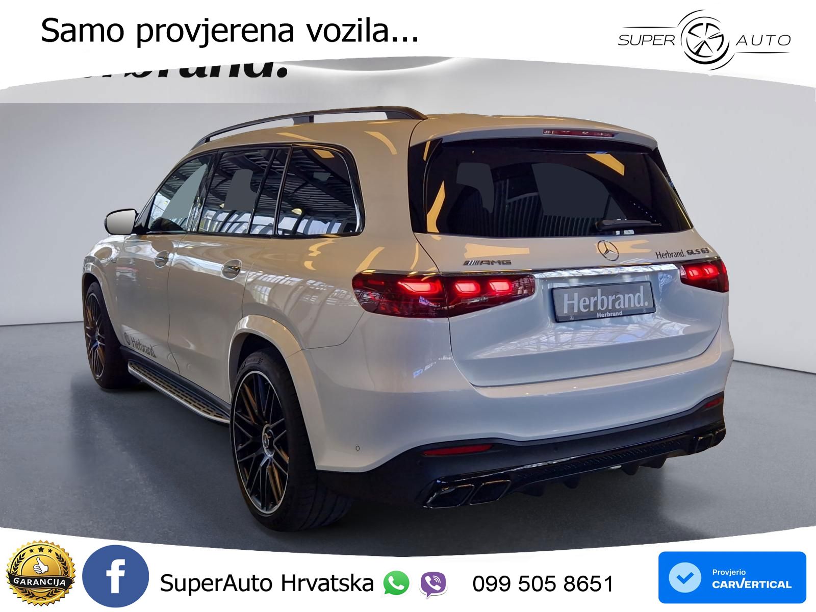 Mercedes-Benz GLS AMG GLS 63 V8 EQ Boost 4MATIC+ AMG SPEEDSHIFT TCT 9G ACC+HEAD+4xGR SJED+360+PANO