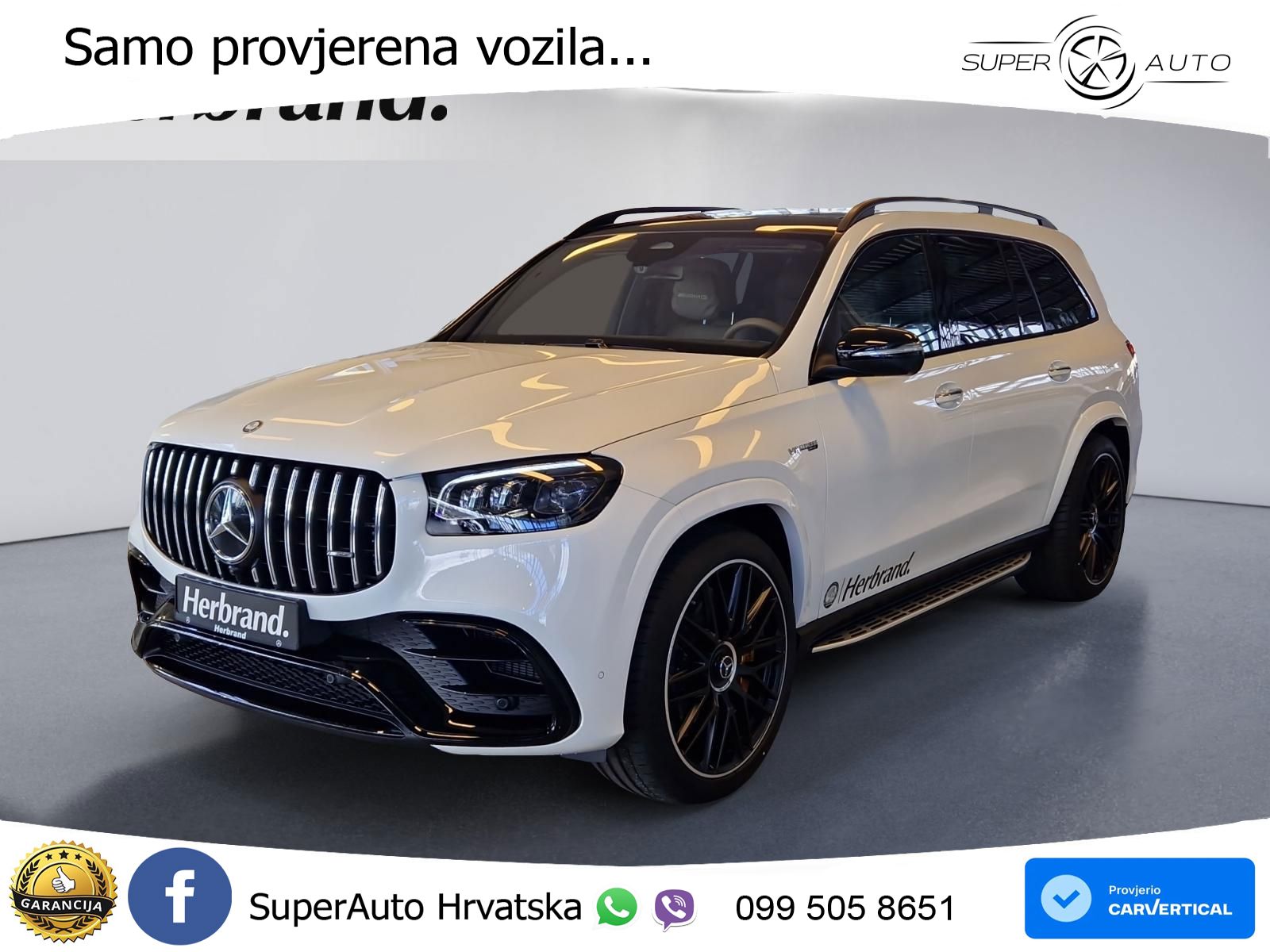 Mercedes-Benz GLS AMG GLS 63 V8 EQ Boost 4MATIC+ AMG SPEEDSHIFT TCT 9G ACC+HEAD+4xGR SJED+360+PANO