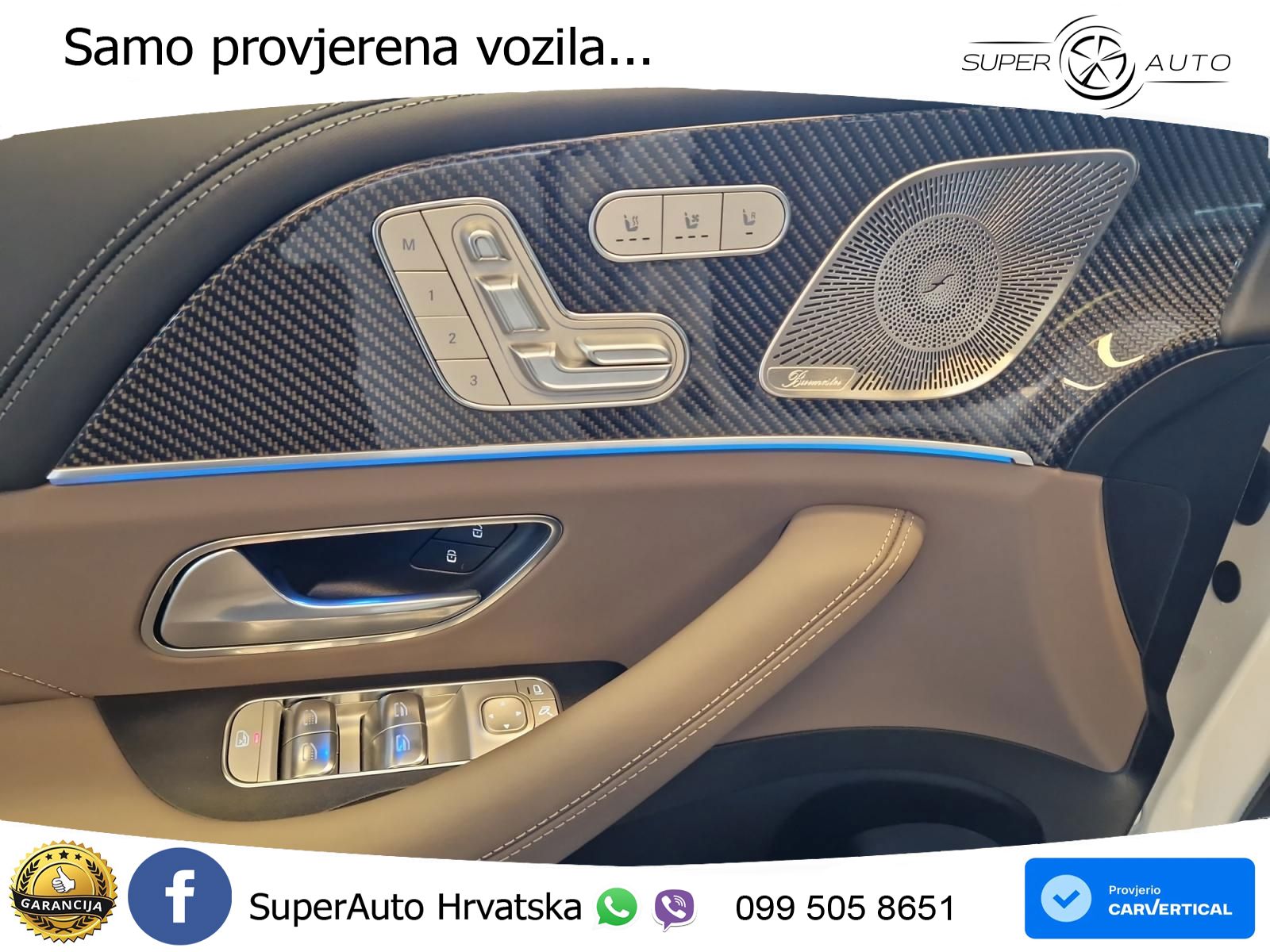 Mercedes-Benz GLS AMG GLS 63 V8 EQ Boost 4MATIC+ AMG SPEEDSHIFT TCT 9G ACC+HEAD+4xGR SJED+360+PANO