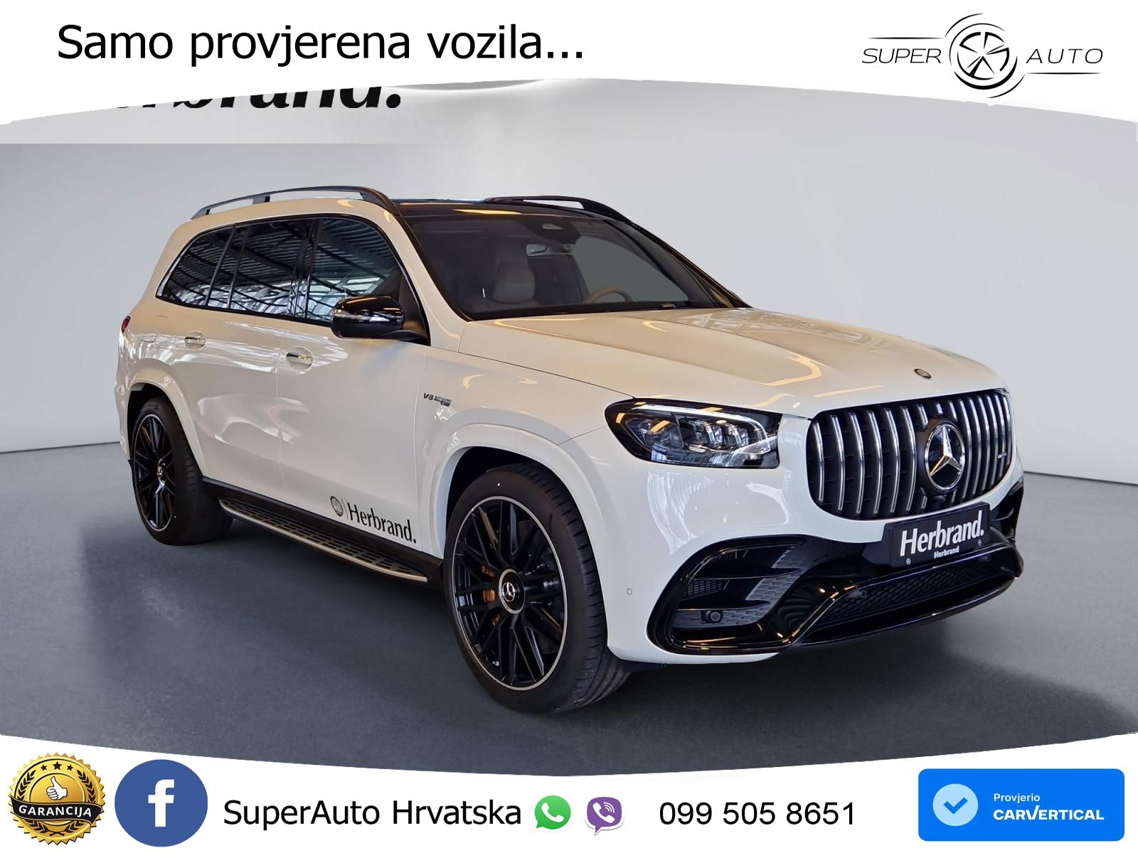 Mercedes-Benz GLS AMG GLS 63 V8 EQ Boost 4MATIC+ AMG SPEEDSHIFT TCT 9G ACC+HEAD+4xGR SJED+360+PANO
