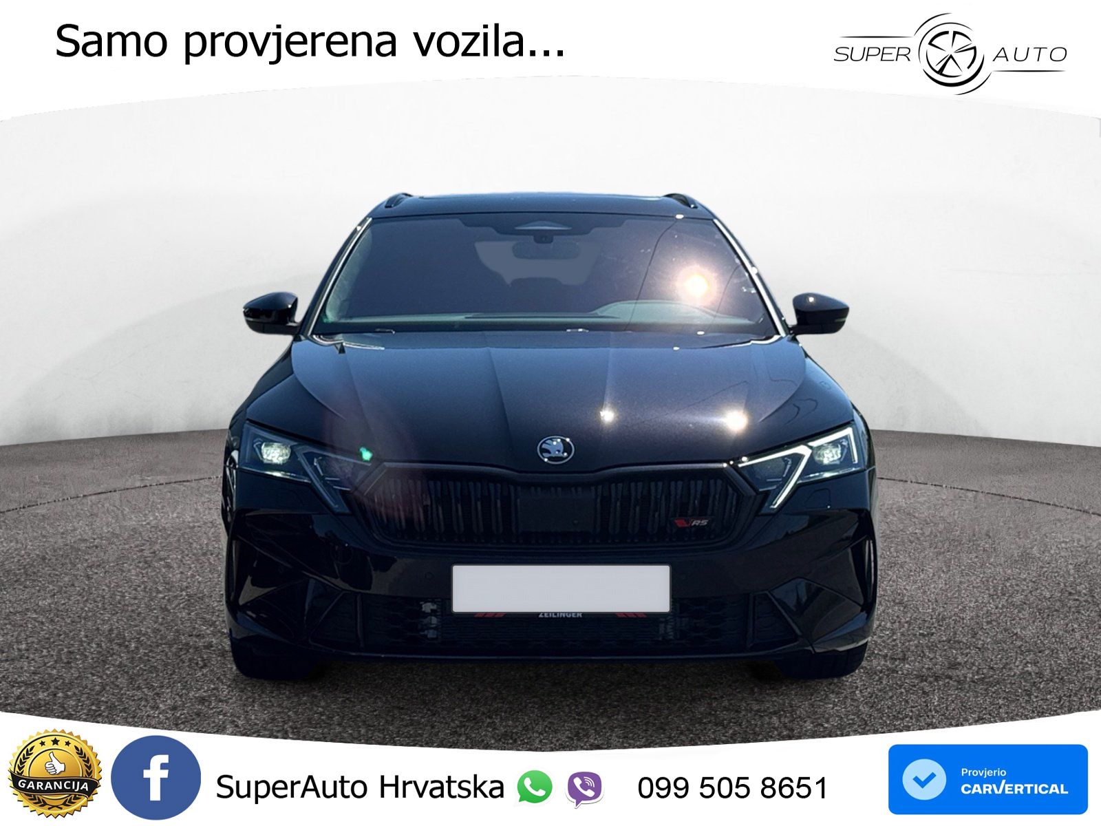 Škoda Octavia Combi RS 2.0 TSI (265 KS) DSG LED+GR SJED+ACC