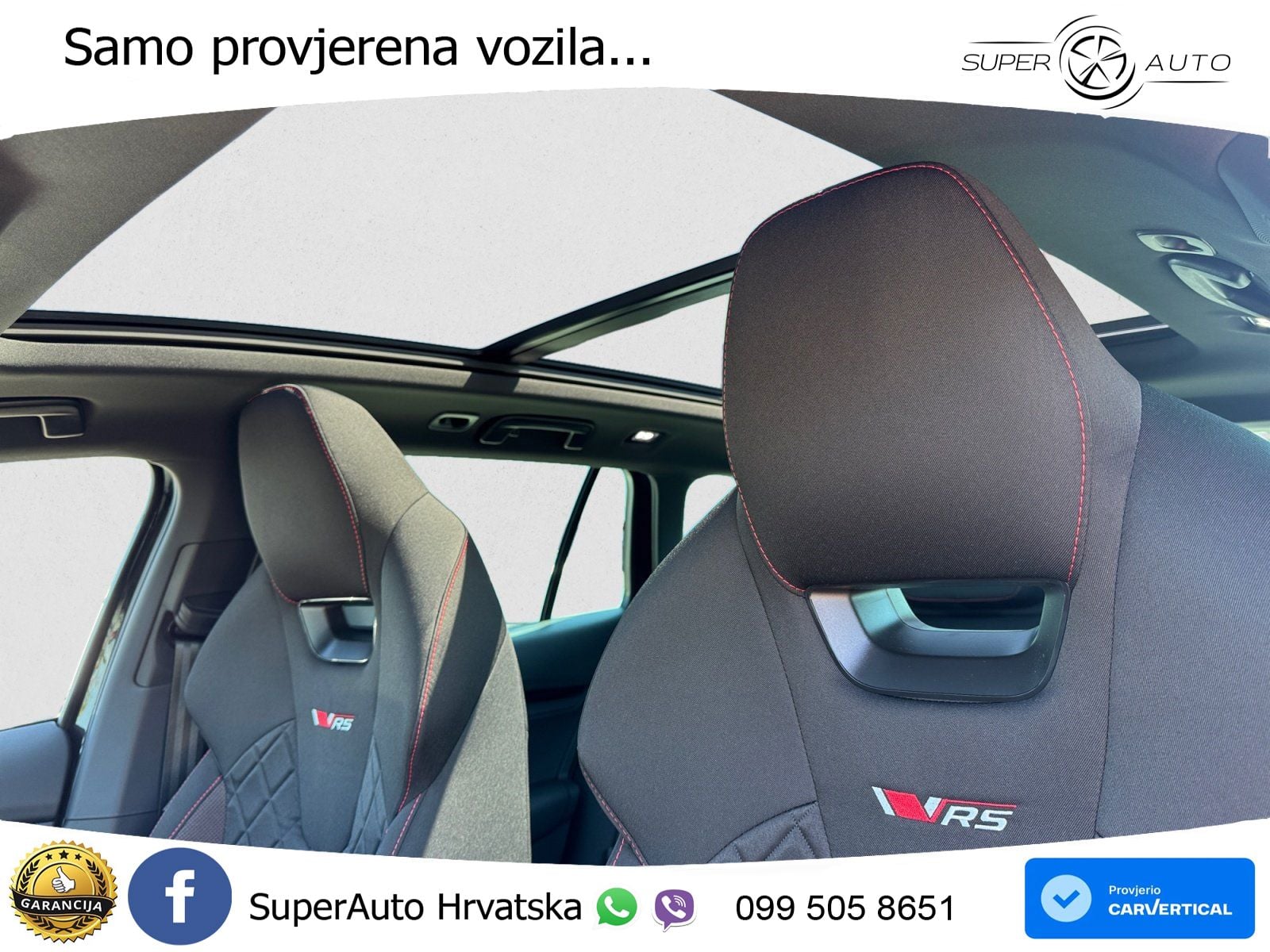 Škoda Octavia Combi RS 2.0 TSI (265 KS) DSG LED+GR SJED+ACC