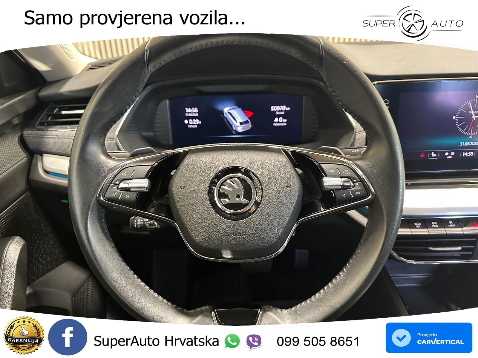 Škoda Octavia Combi 2.0 TDI (150 KS) 4x4 DSG LED+GR SJED+ACC