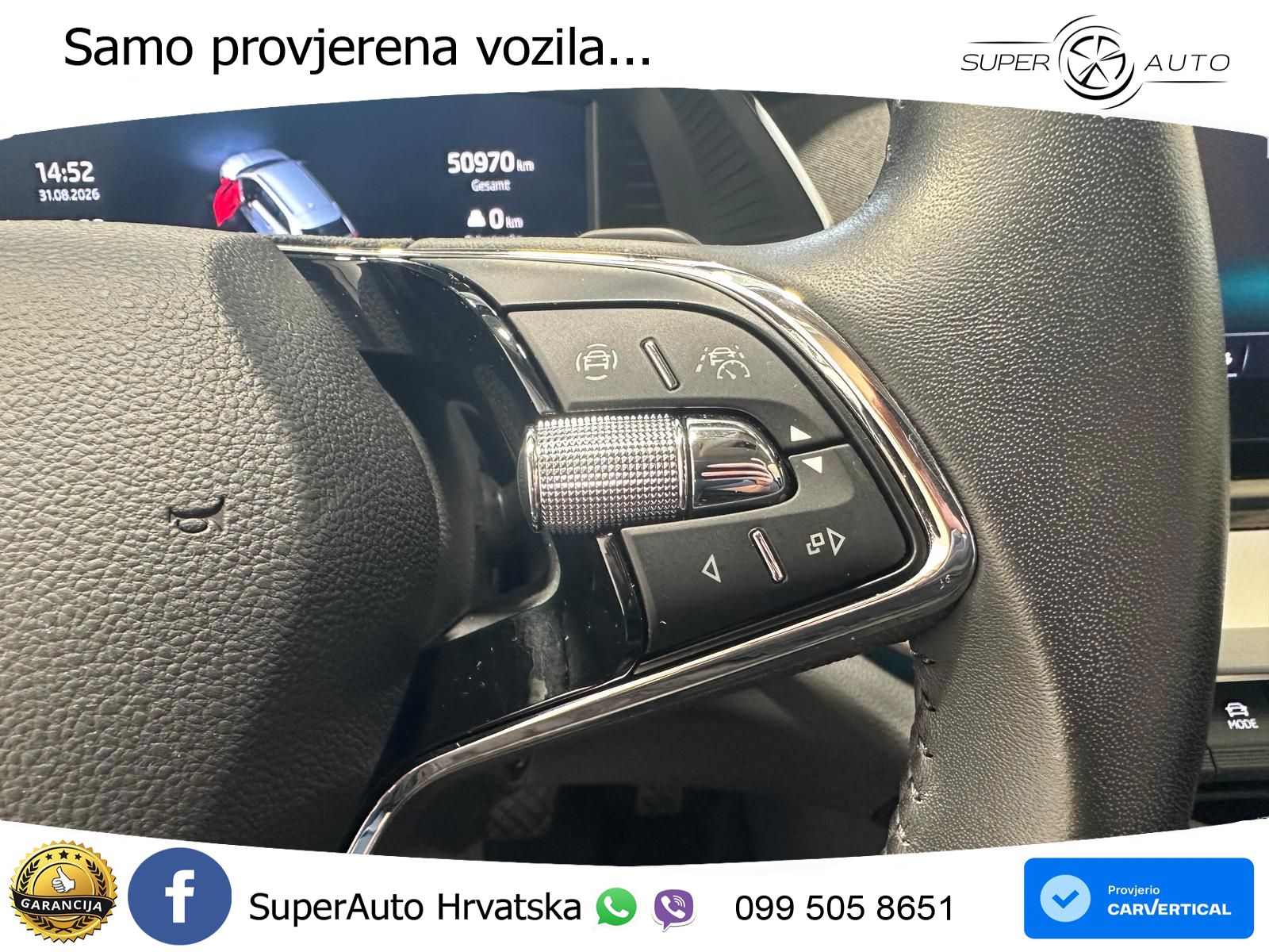 Škoda Octavia Combi 2.0 TDI (150 KS) 4x4 DSG LED+GR SJED+ACC