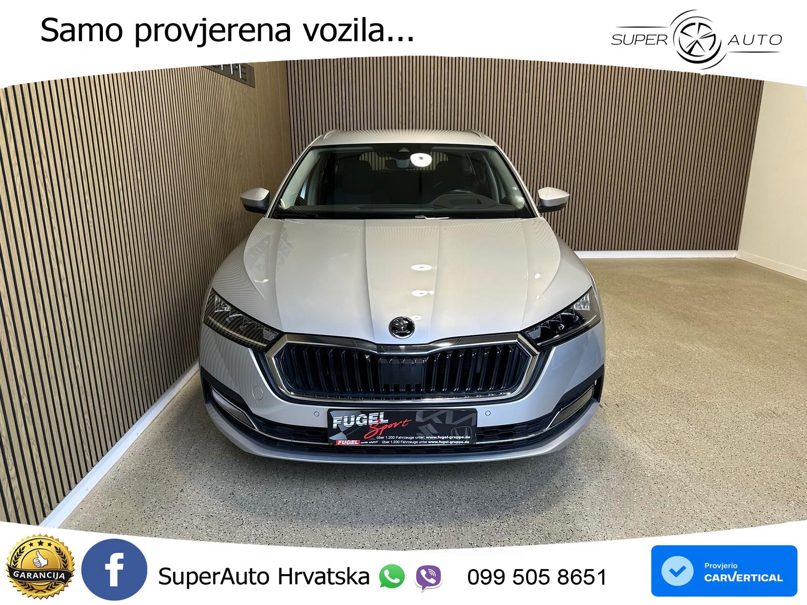 Škoda Octavia Combi 2.0 TDI (150 KS) 4x4 DSG LED+GR SJED+ACC