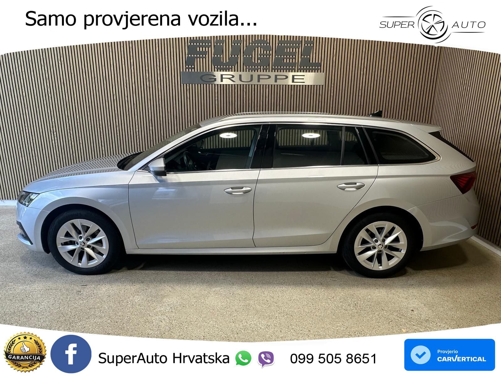 Škoda Octavia Combi 2.0 TDI (150 KS) 4x4 DSG LED+GR SJED+ACC