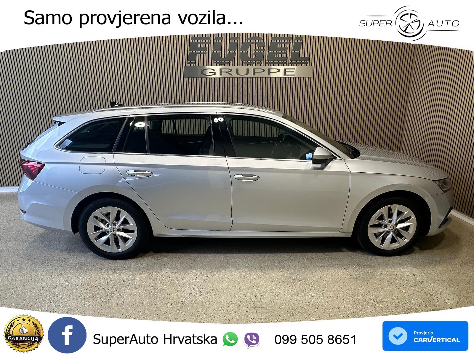 Škoda Octavia Combi 2.0 TDI (150 KS) 4x4 DSG LED+GR SJED+ACC
