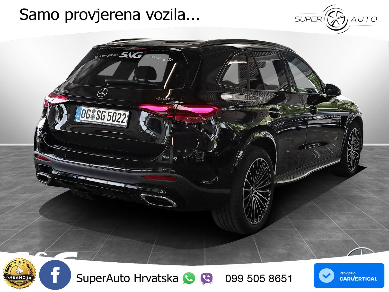 Mercedes GLC 300d (269 KS) 4MATIC 9G-TRONIC AMG LED+GR SJED+ACC