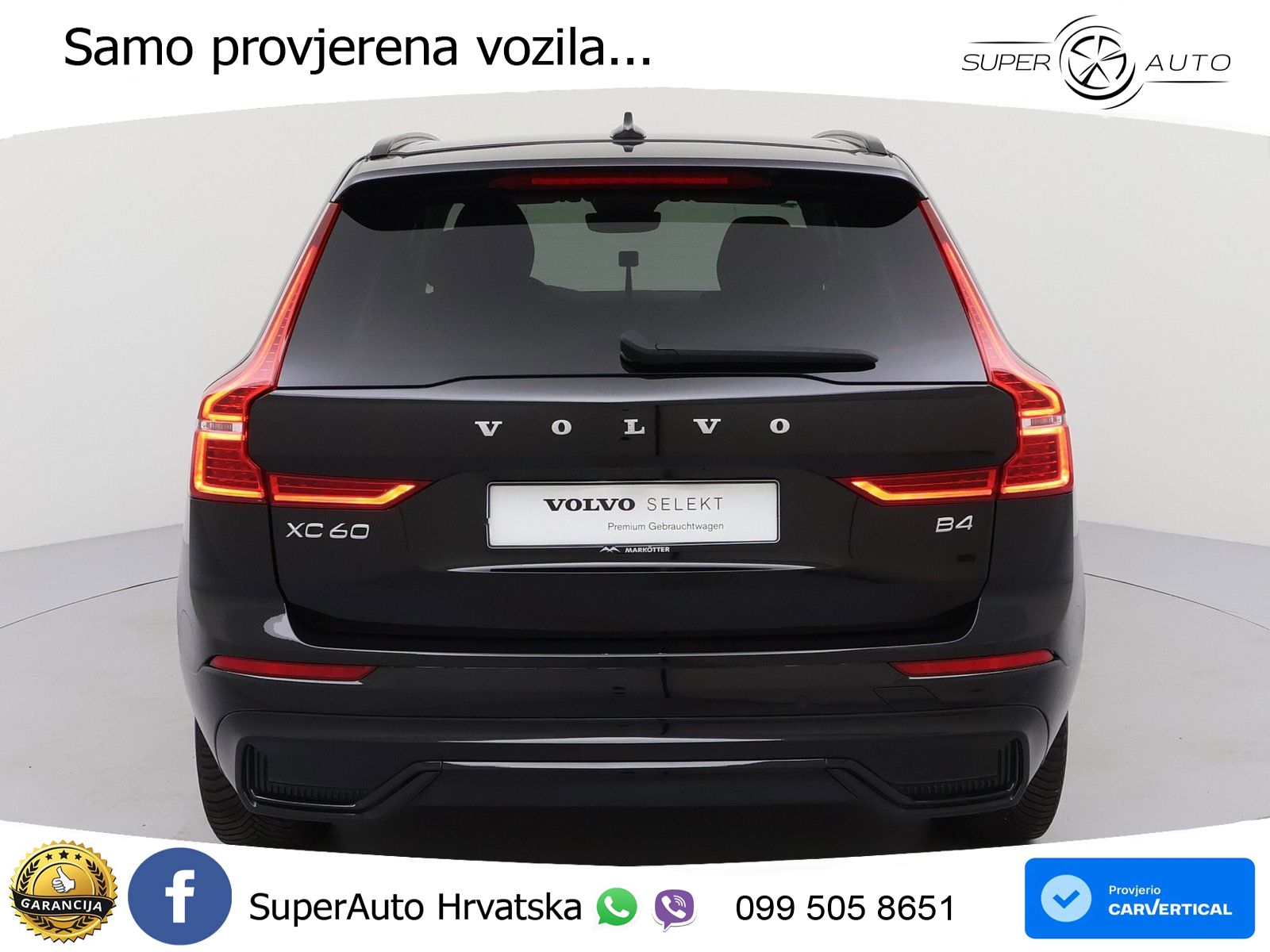 Volvo XC60 B4 Diesel FWD Geartronic LED+GR SJED+ACC