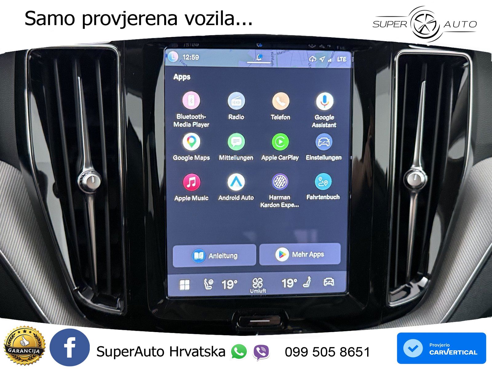 Volvo XC60 B4 Diesel FWD Geartronic LED+GR SJED+ACC
