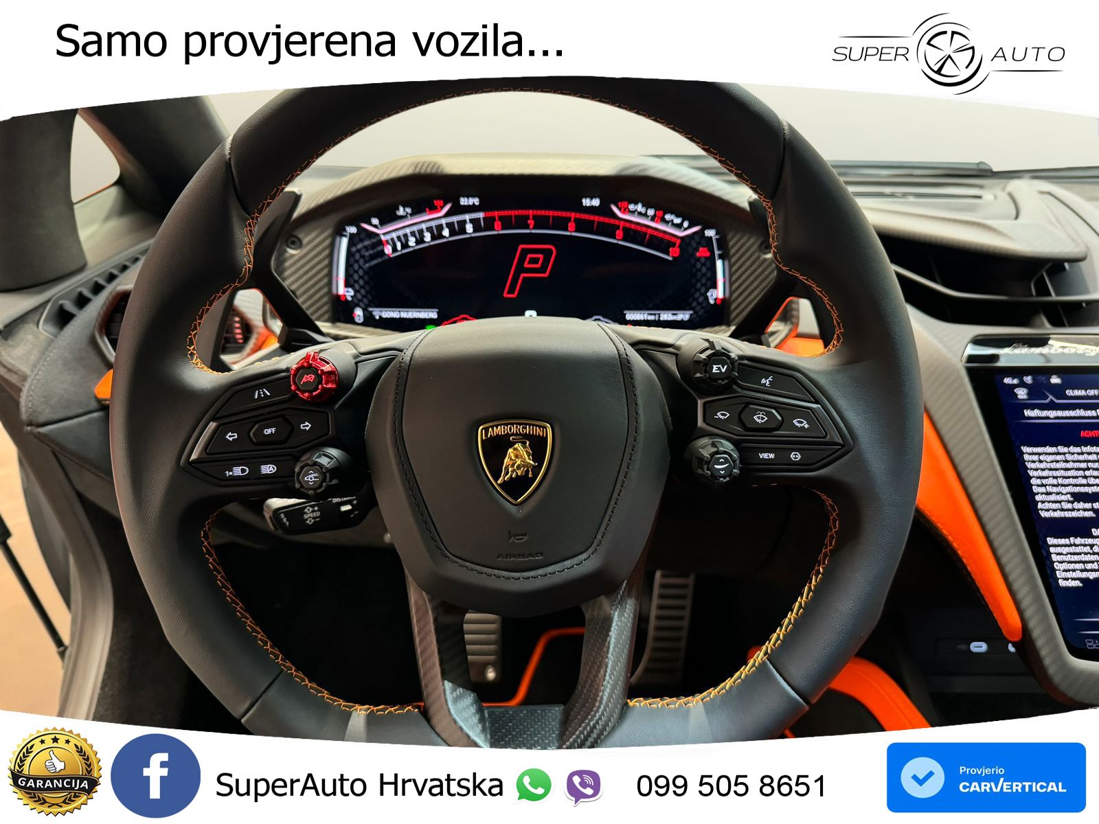 Lamborghini Revuelto 6.5 V12 (1015 KS) 4WD DCT LED+GR SJED+ACC