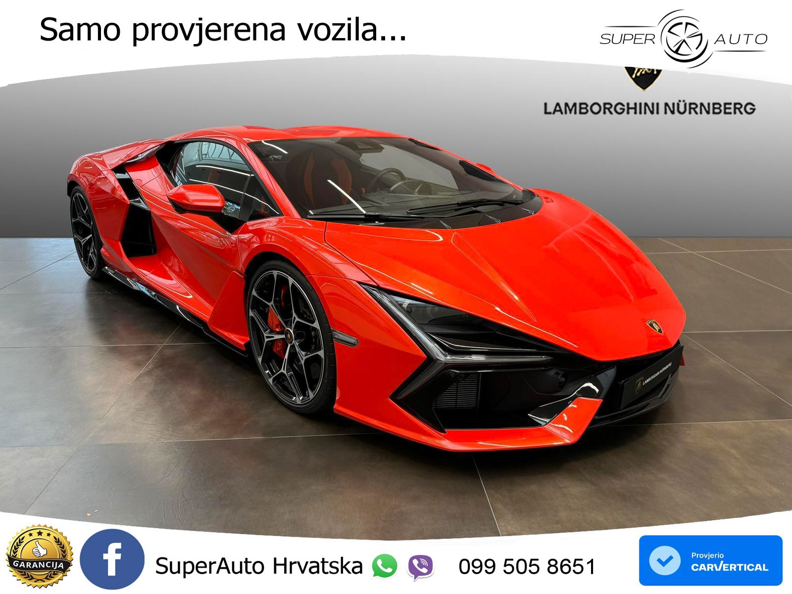 Lamborghini Revuelto 6.5 V12 (1015 KS) 4WD DCT LED+GR SJED+ACC