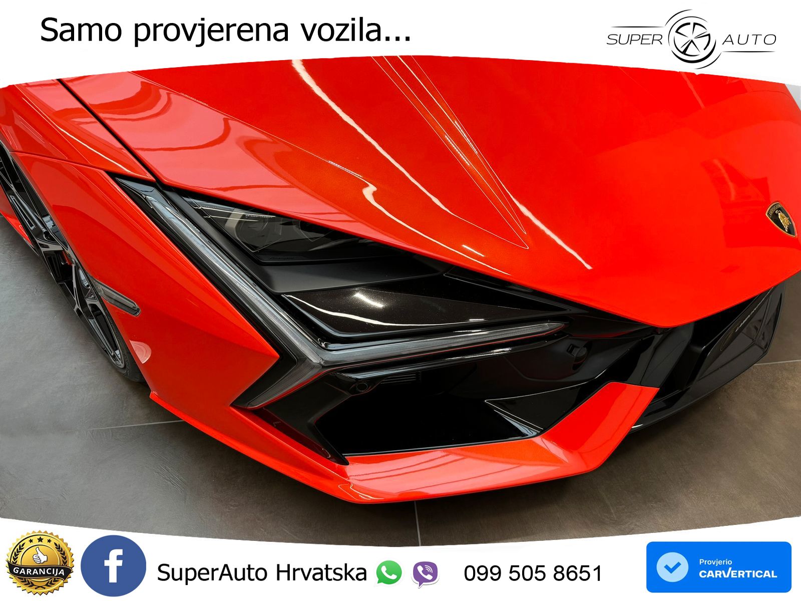 Lamborghini Revuelto 6.5 V12 (1015 KS) 4WD DCT LED+GR SJED+ACC