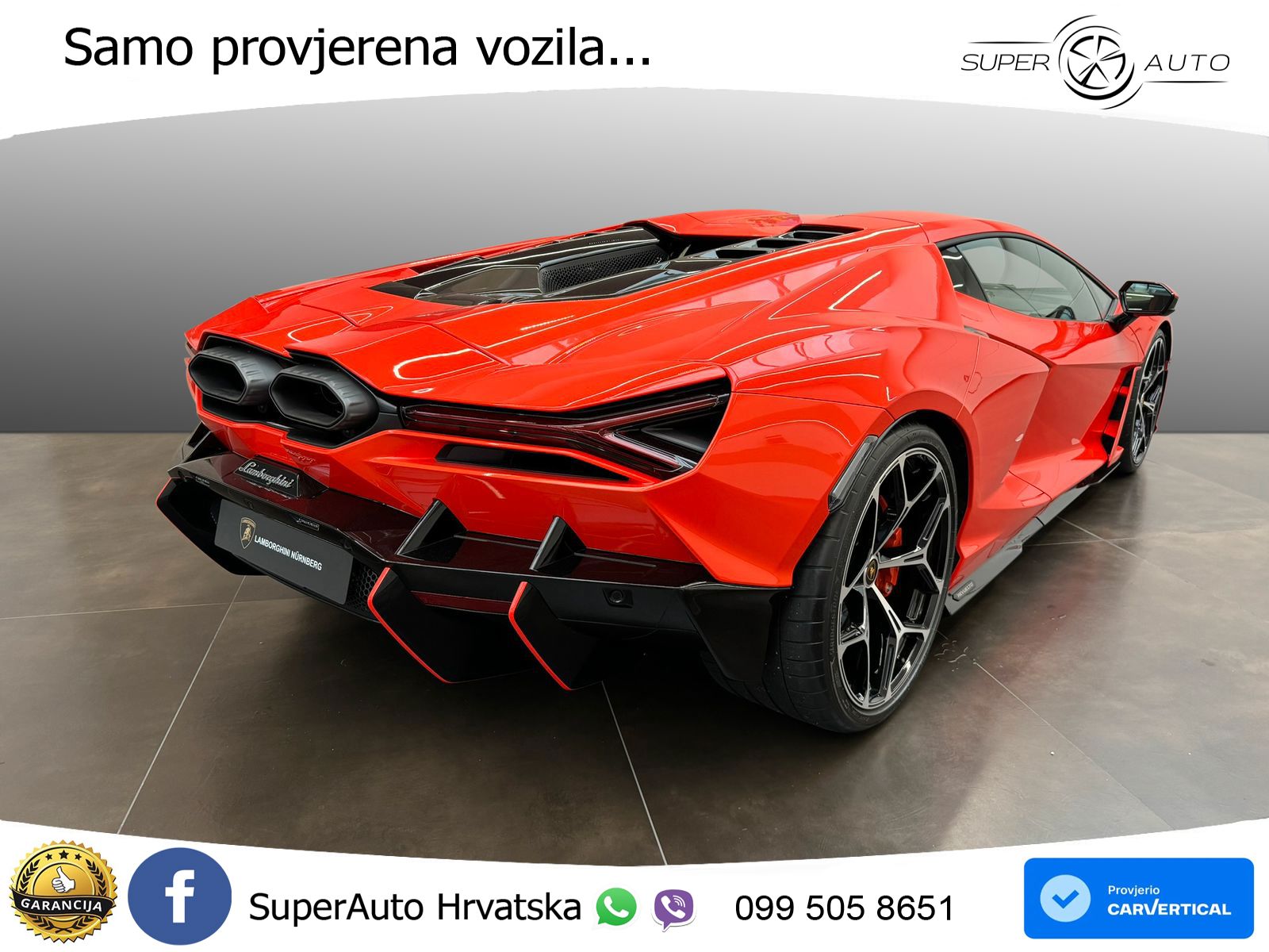Lamborghini Revuelto 6.5 V12 (1015 KS) 4WD DCT LED+GR SJED+ACC