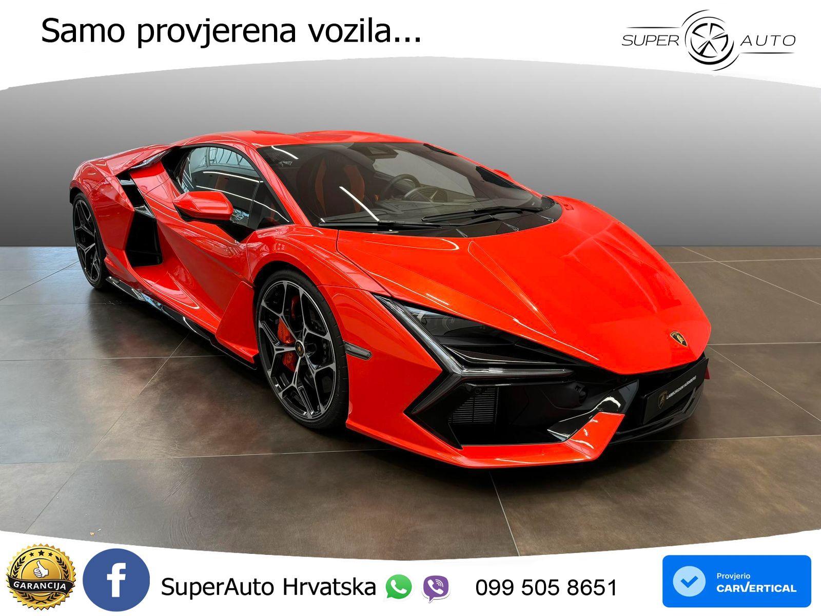 Lamborghini Revuelto 6.5 V12 (1015 KS) 4WD DCT LED+GR SJED+ACC