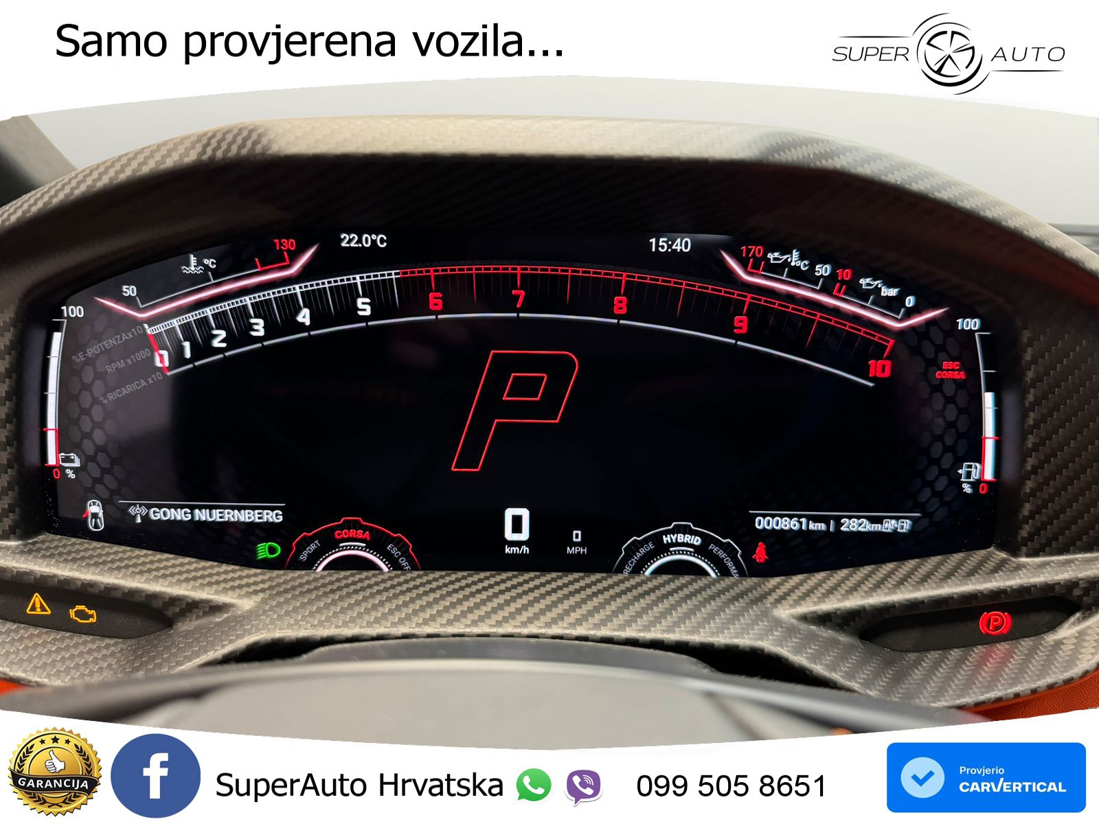 Lamborghini Revuelto 6.5 V12 (1015 KS) 4WD DCT LED+GR SJED+ACC