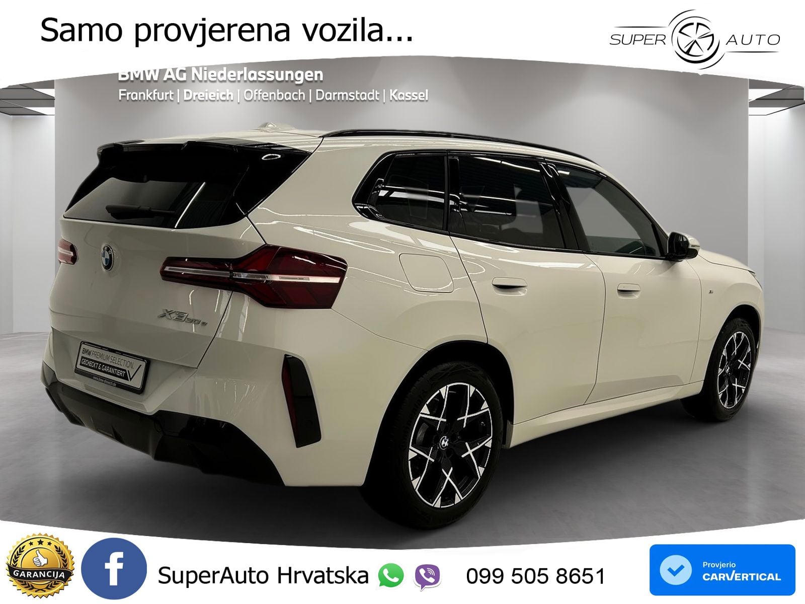 BMW X3 30e xDrive Steptronic M Sport LED+GR SJED+ACC