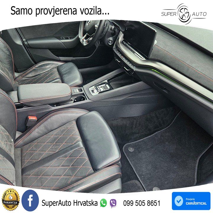 Škoda Octavia Combi RS 2.0 TDI (200 KS) DSG MATRIX+GR SJED+KAM