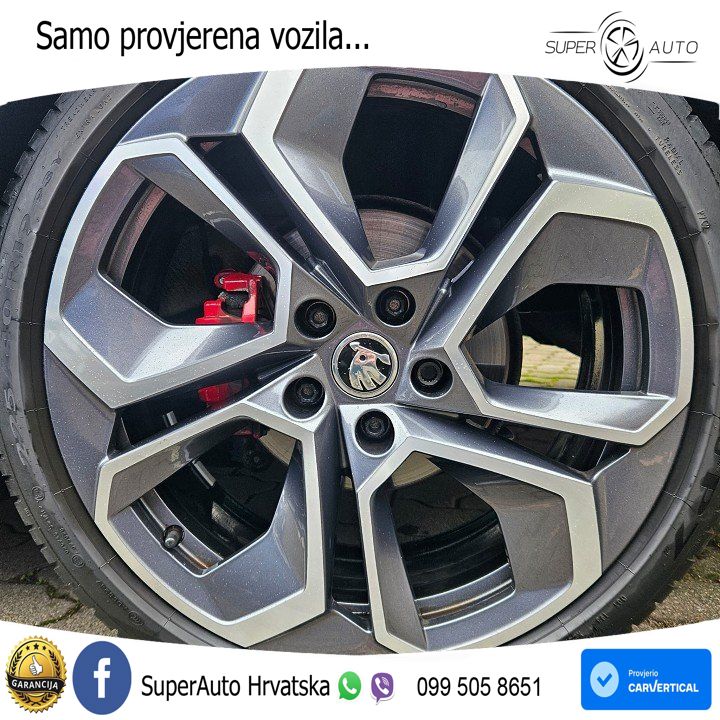 Škoda Octavia Combi RS 2.0 TDI (200 KS) DSG MATRIX+GR SJED+KAM
