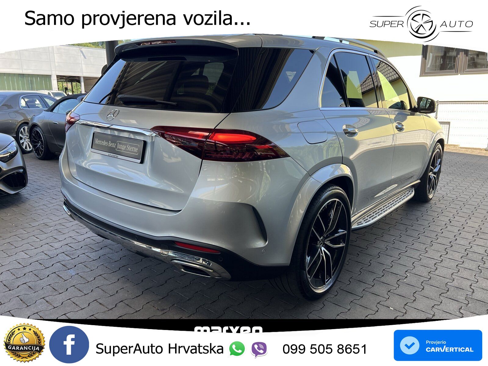 Mercedes GLE 450d (367 KS) EQ Boost 4MATIC 9G-TRONIC AMG ZRAČNI+ACC+GR SJED+KAM+PANO