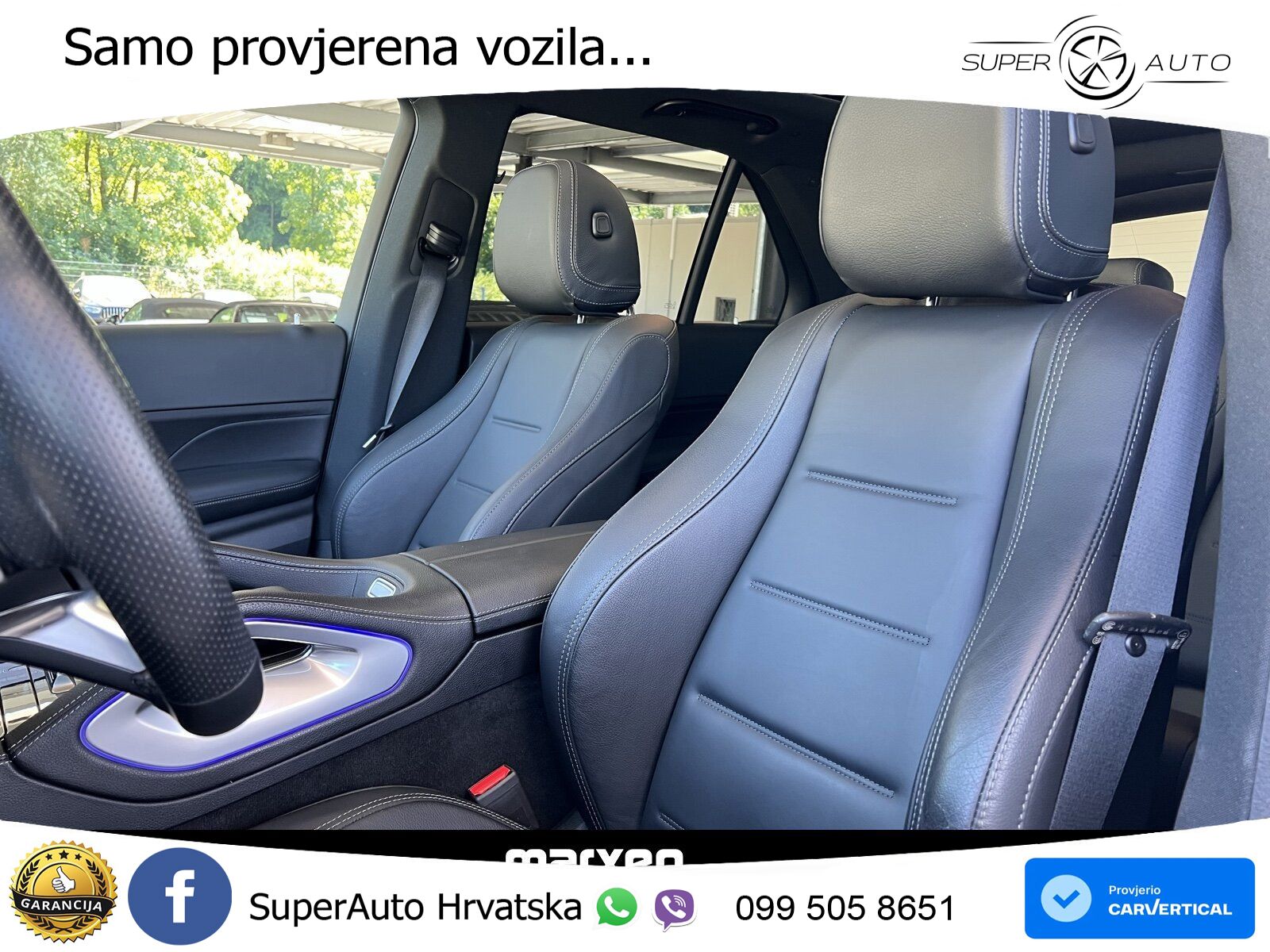 Mercedes GLE 450d (367 KS) EQ Boost 4MATIC 9G-TRONIC AMG ZRAČNI+ACC+GR SJED+KAM+PANO